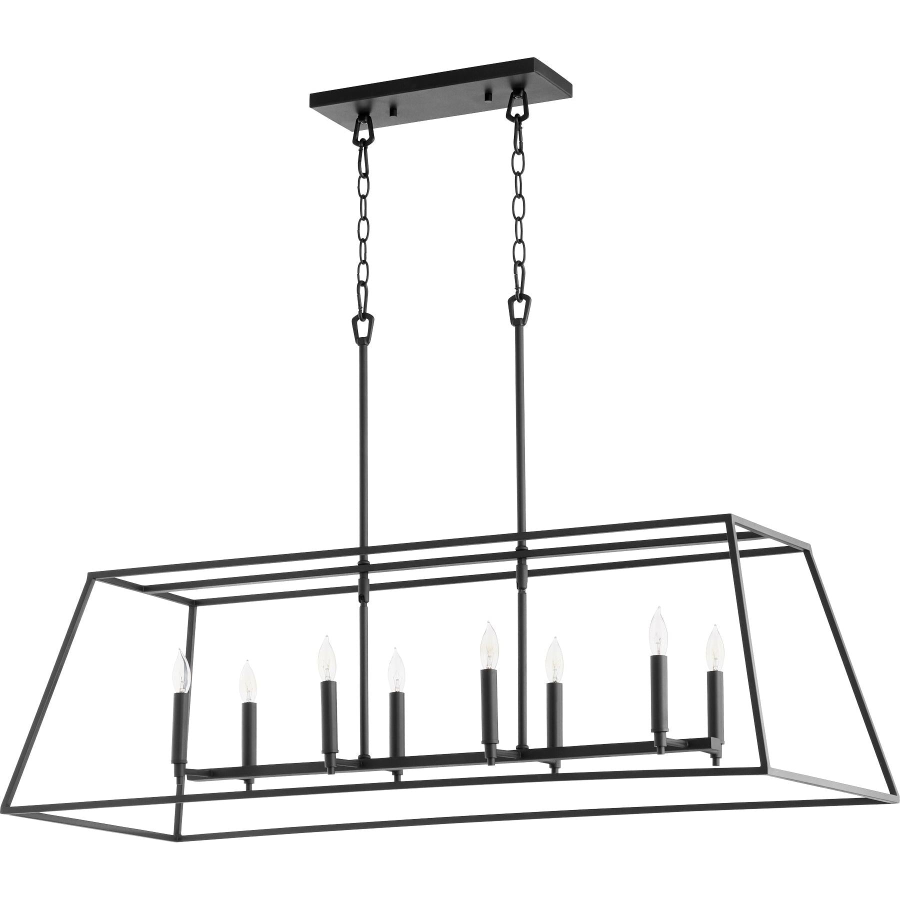 Quorum Gabriel 654-8-69 Pendant - Textured Black