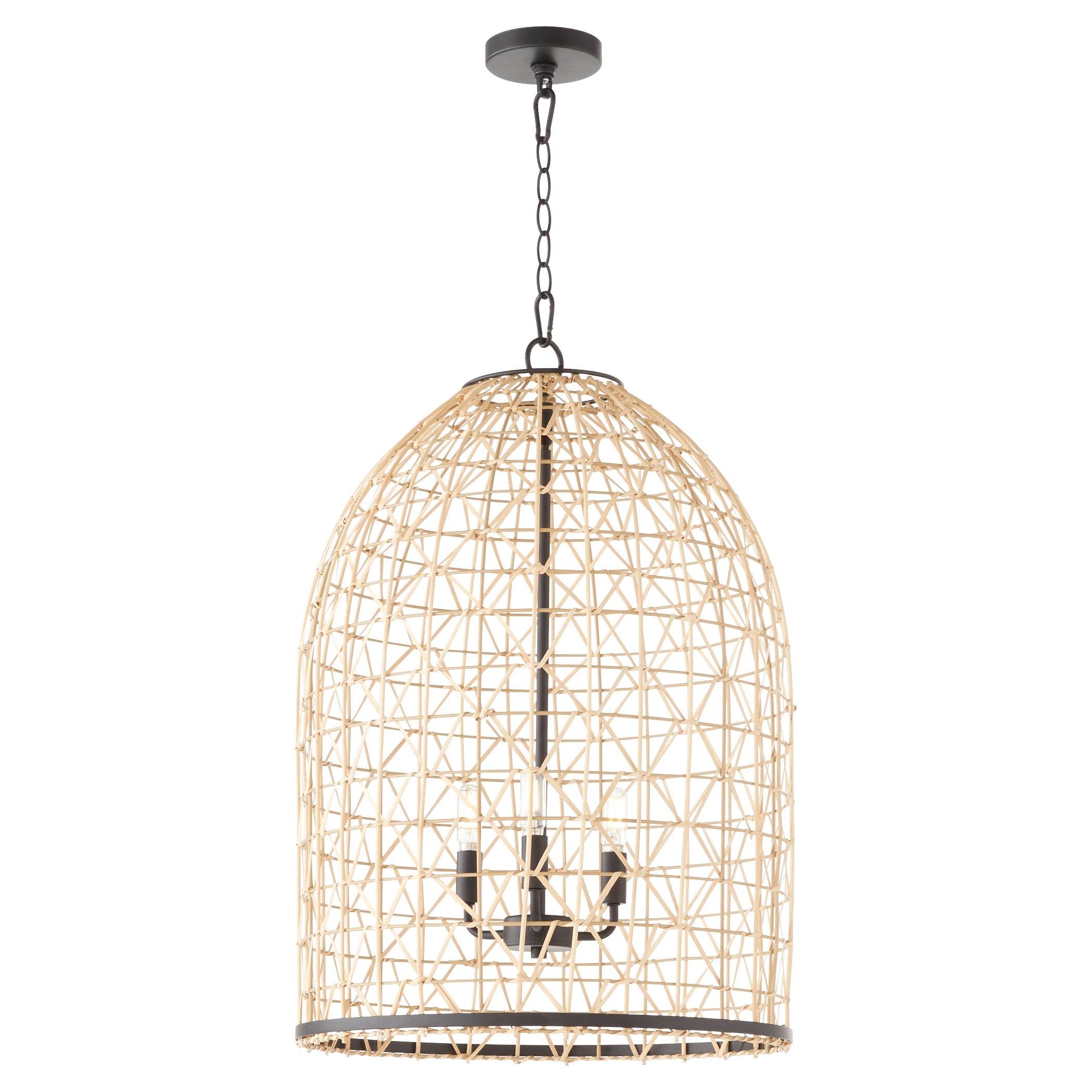 Quorum 6902-3-59 Pendant - Matte Black