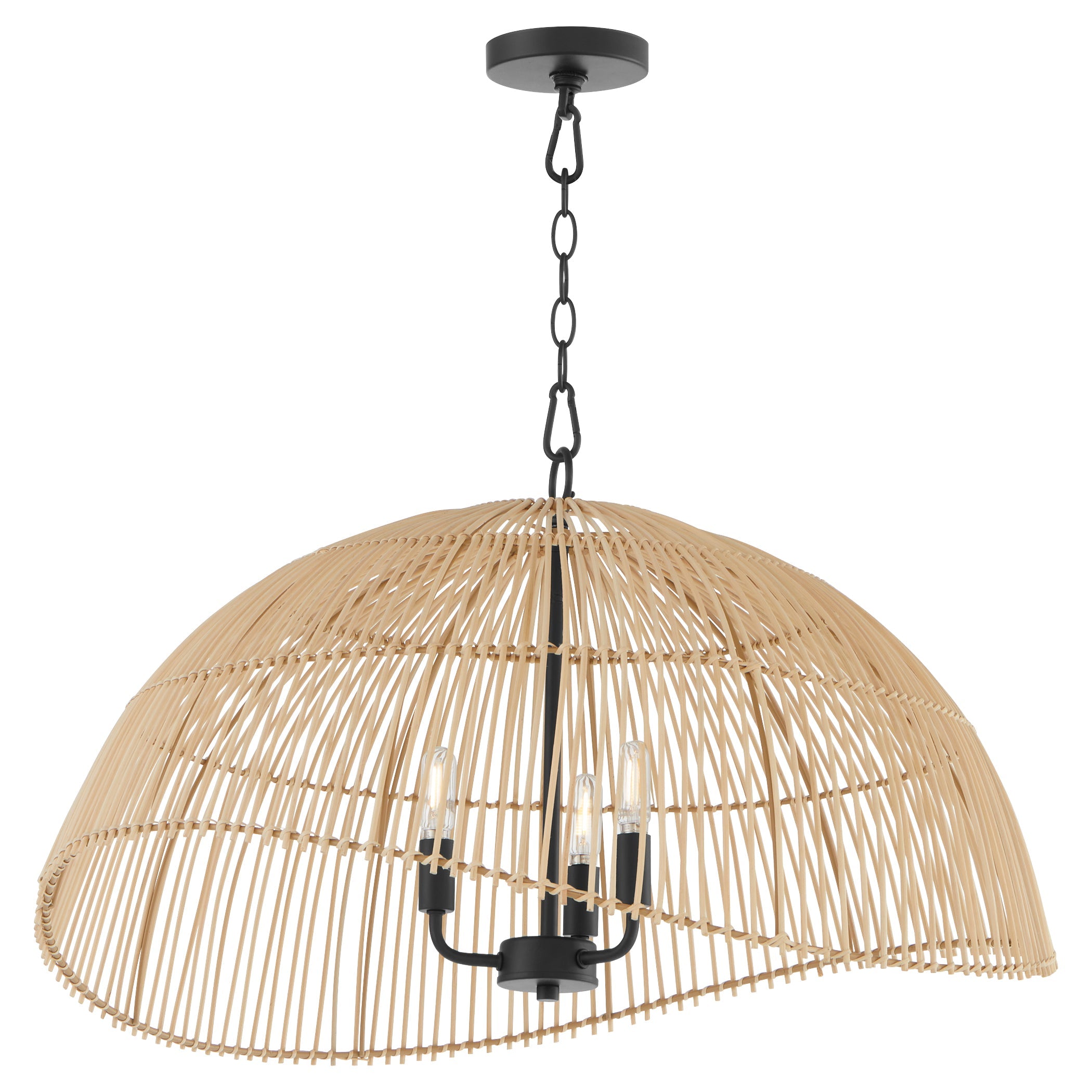 Quorum 6903-3-59 Pendant - Matte Black