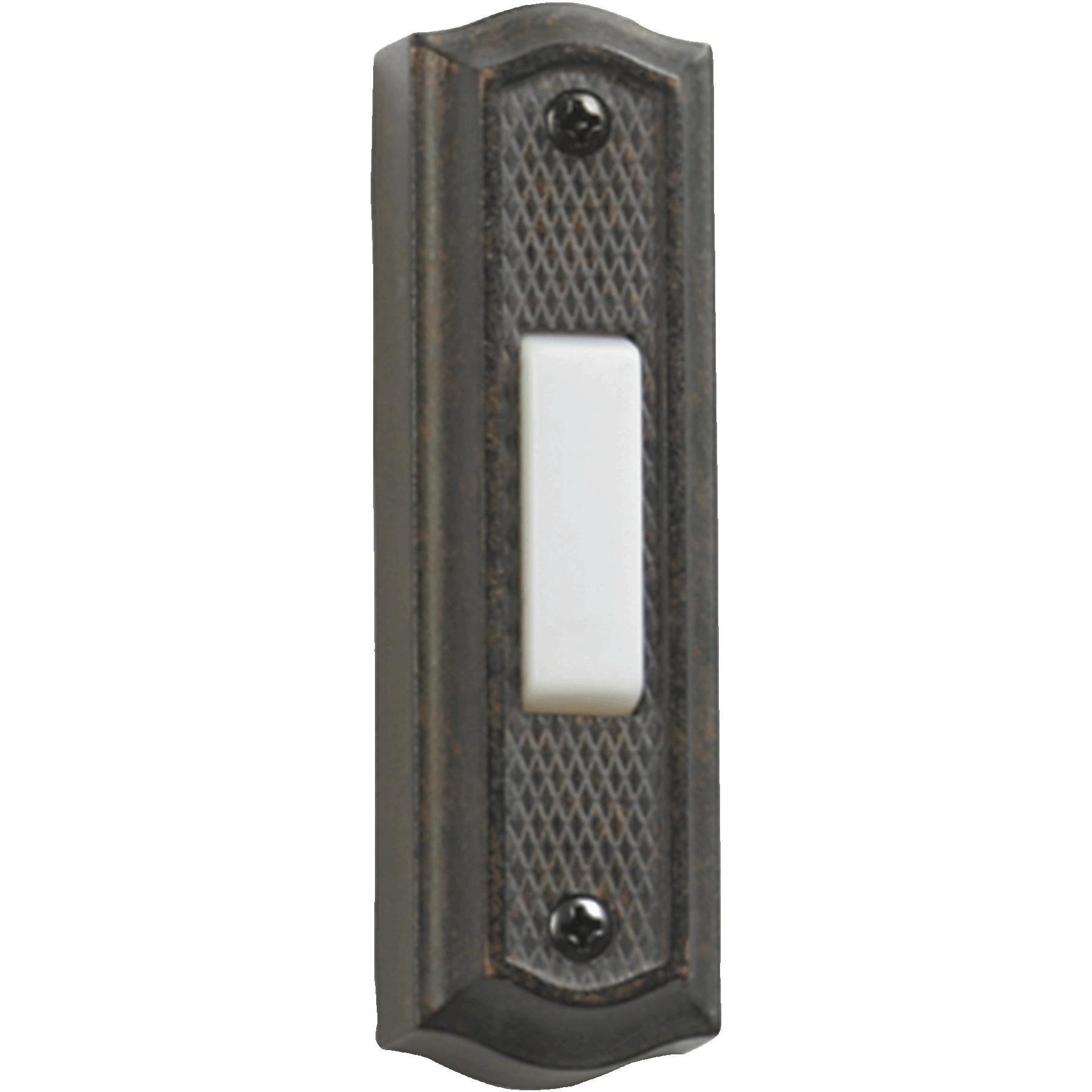 Quorum 7-301-44 Door Chime Button - Toasted Sienna