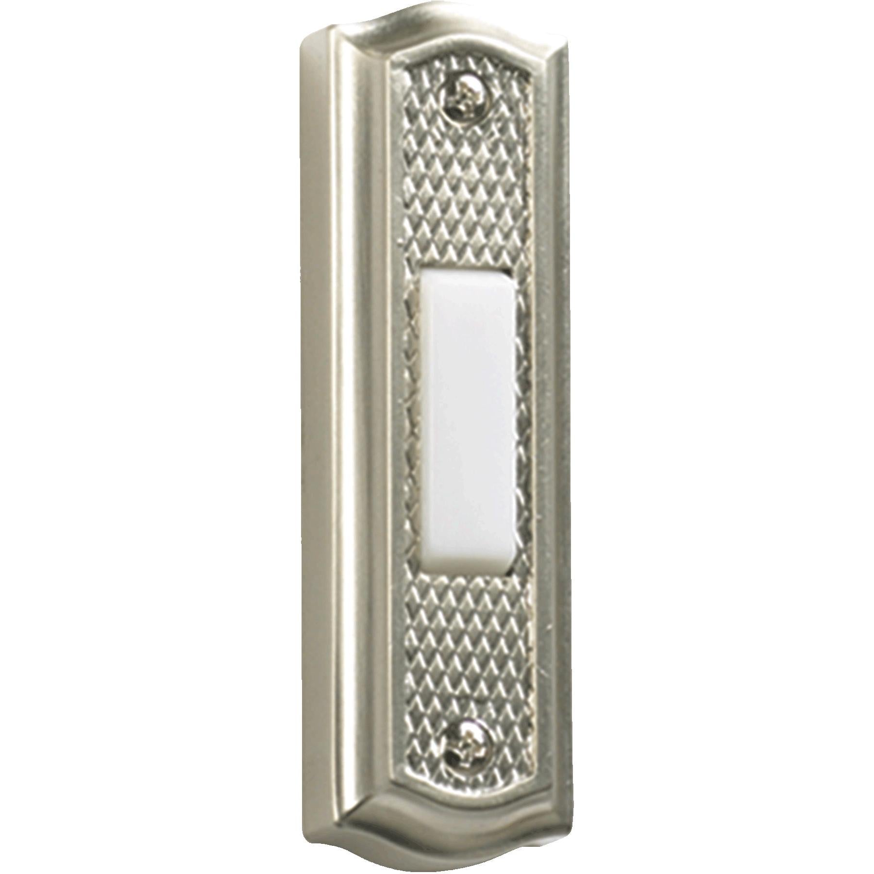 Quorum 7-301-65 Door Chime Button - Satin Nickel