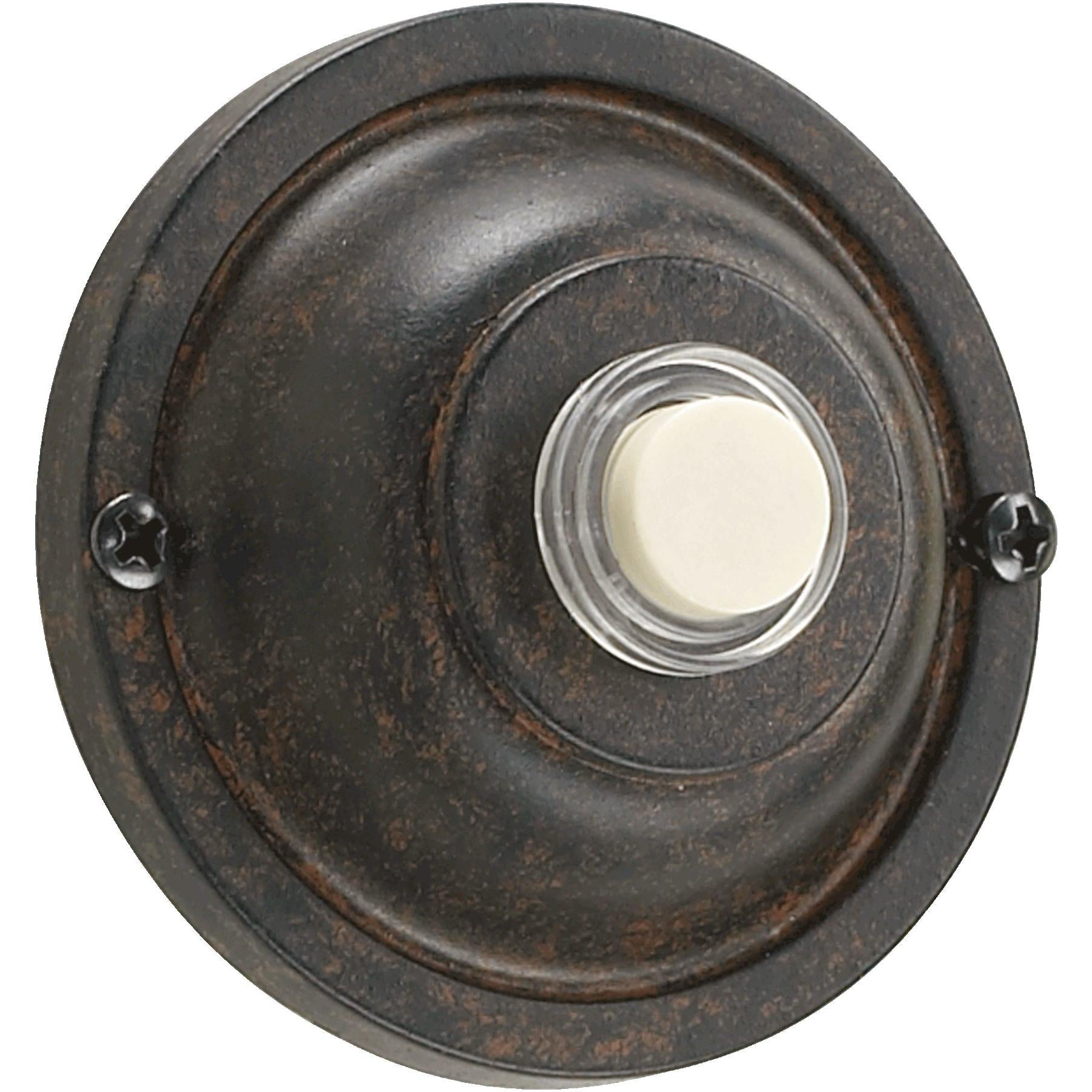 Quorum 7-304-44 Door Chime Button - Toasted Sienna