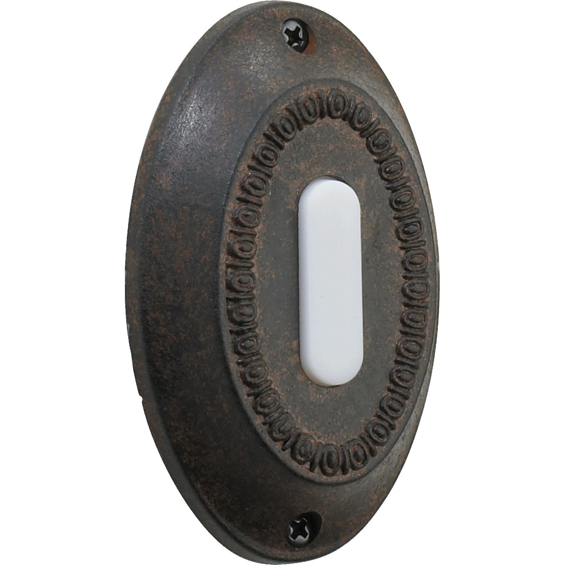 Quorum 7-307-44 Door Chime Button - Toasted Sienna
