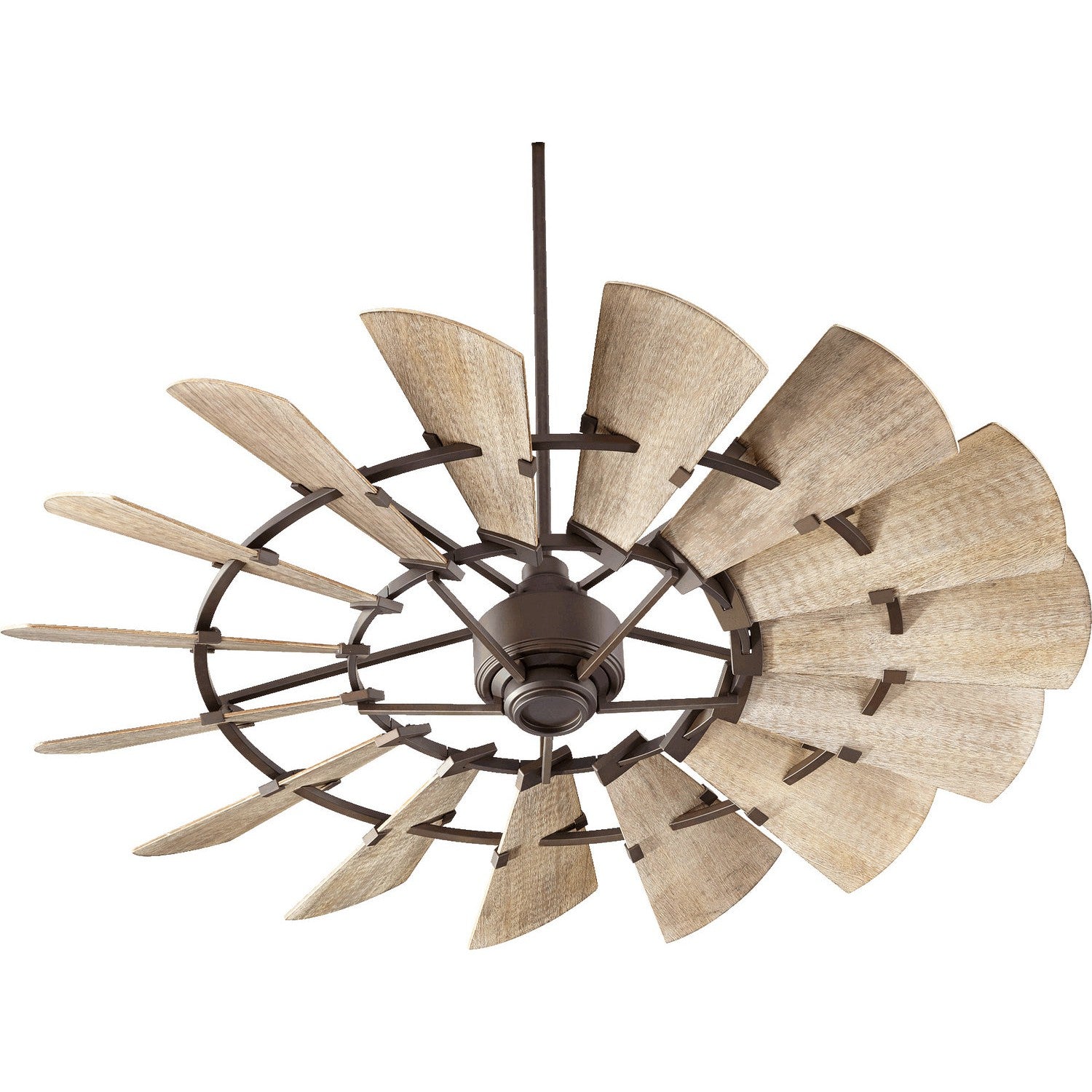 Quorum WINDMILL 96015-86 Fan Farm House - Oiled Bronze