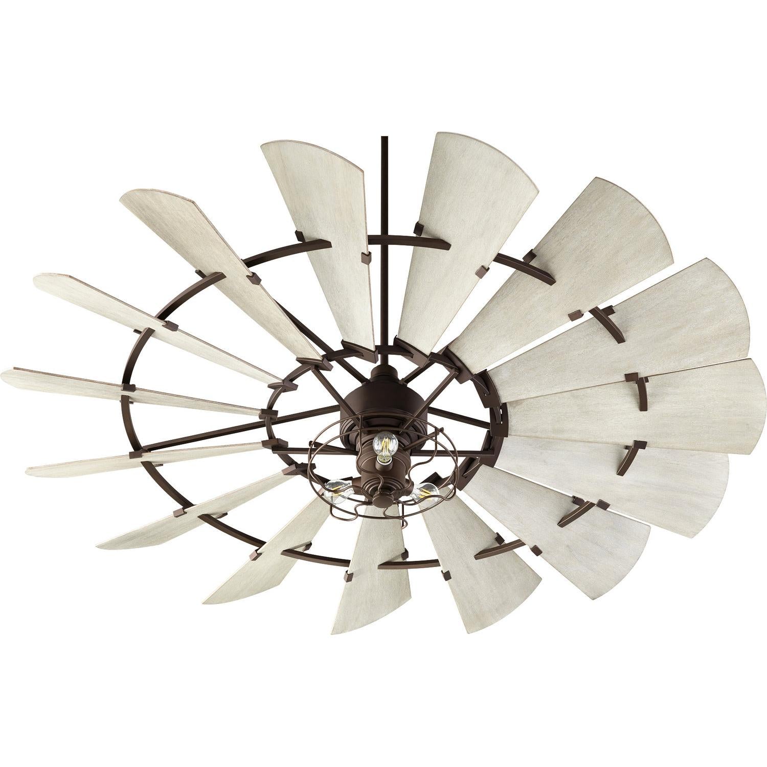 Quorum WINDMILL 97215-86 Fan Transitional - Oiled Bronze