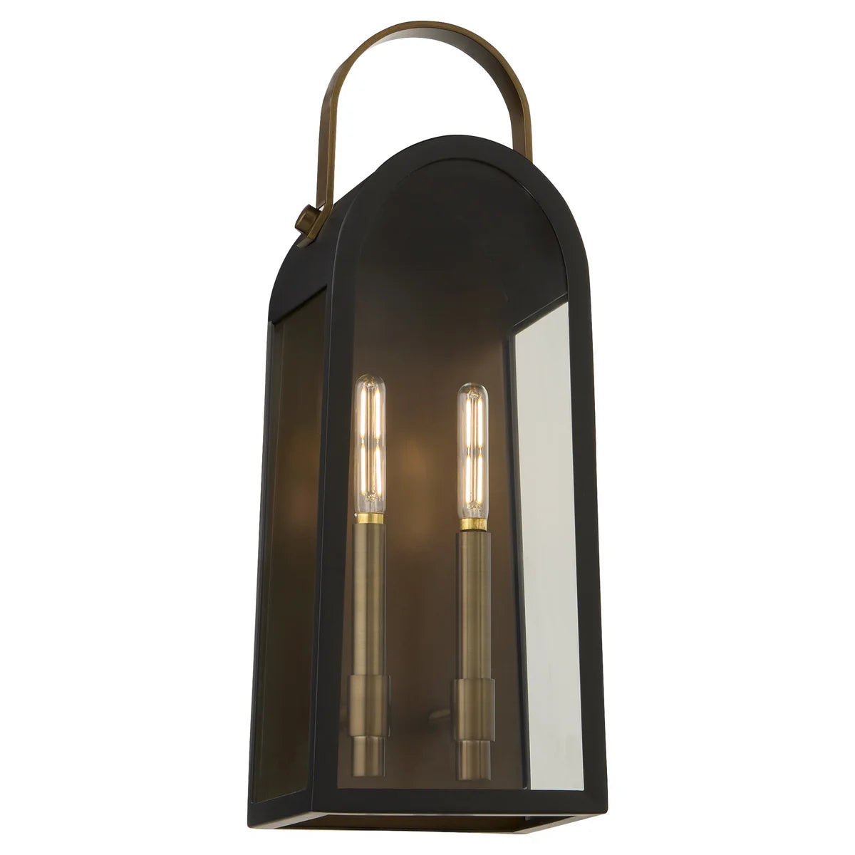 Quorum RAYMOND 72-20-5982 Exterior - Matte Black With Aged Copper