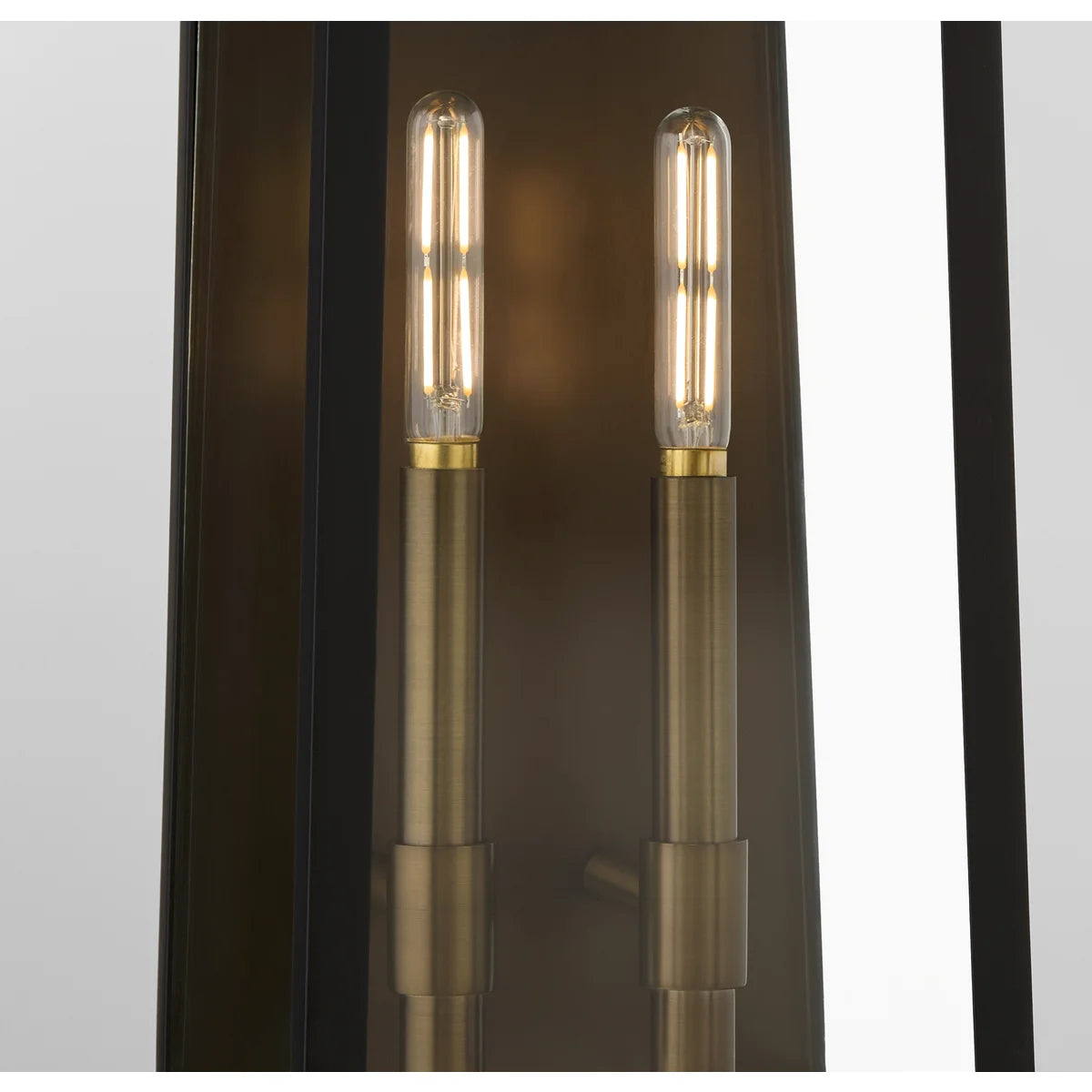 Quorum RAYMOND 72-20-5982 Exterior - Matte Black With Aged Copper