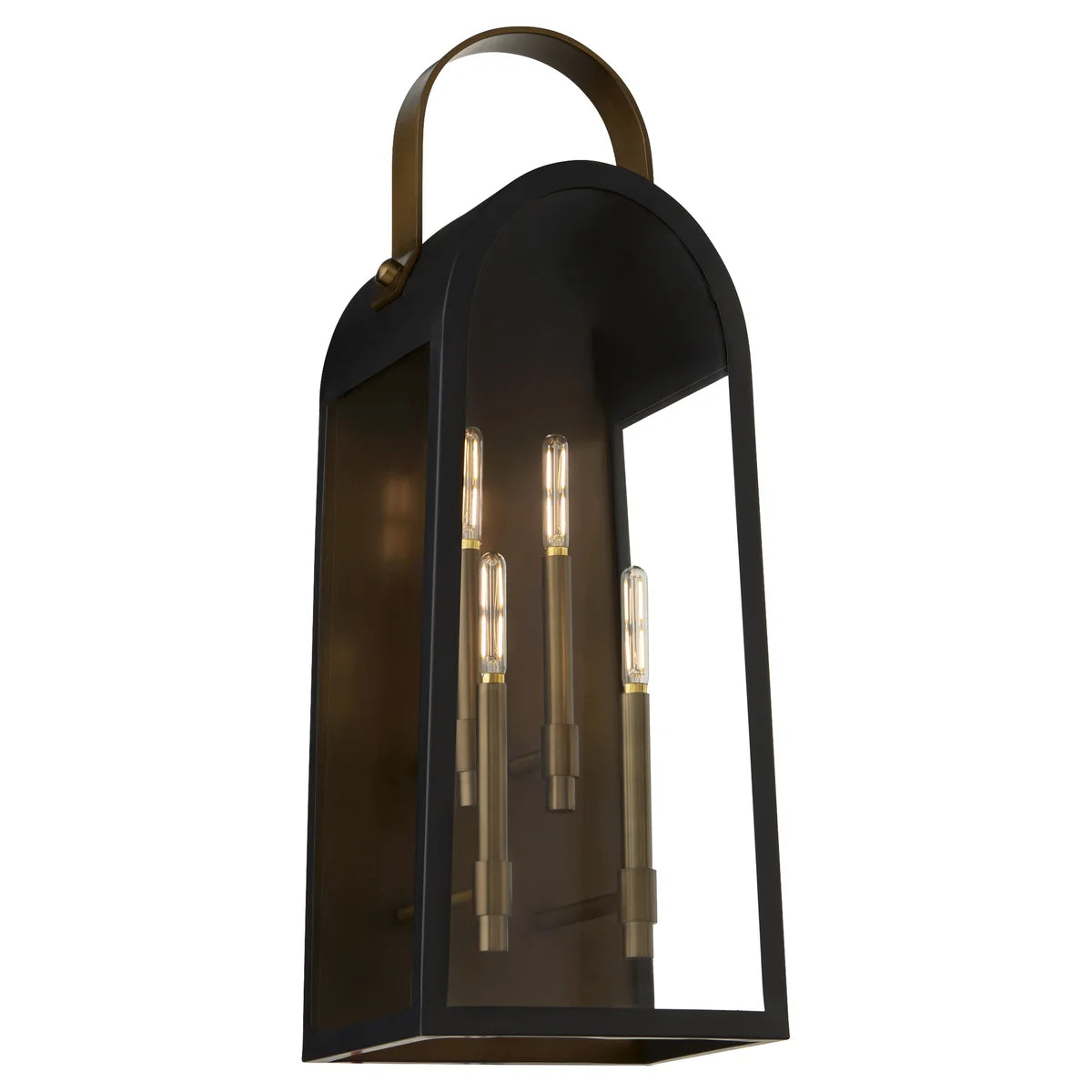 Quorum RAYMOND 72-30-5982 Exterior - Matte Black With Aged Copper