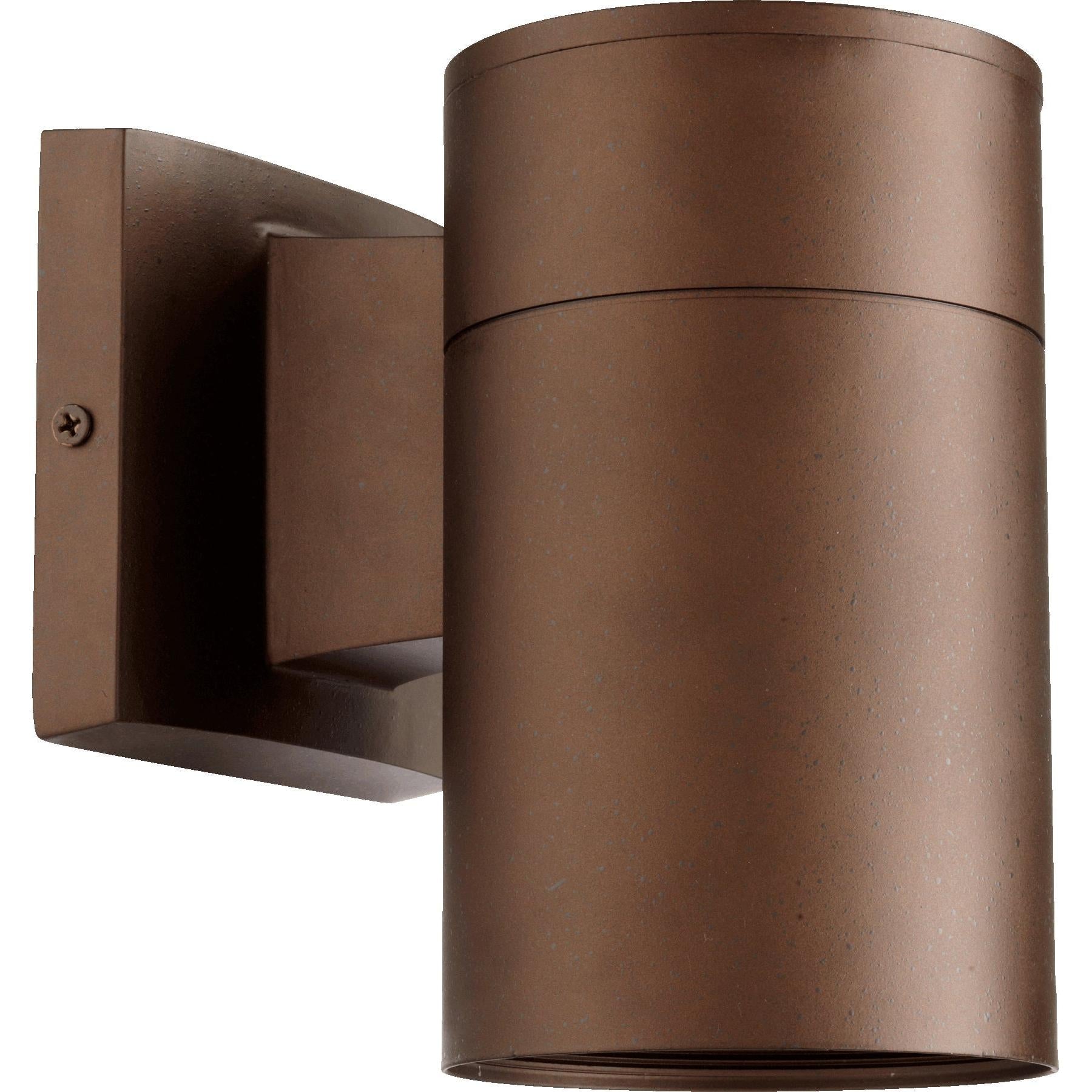 Quorum Cylinder 720-86 Wall Mount - Oiled Bronze