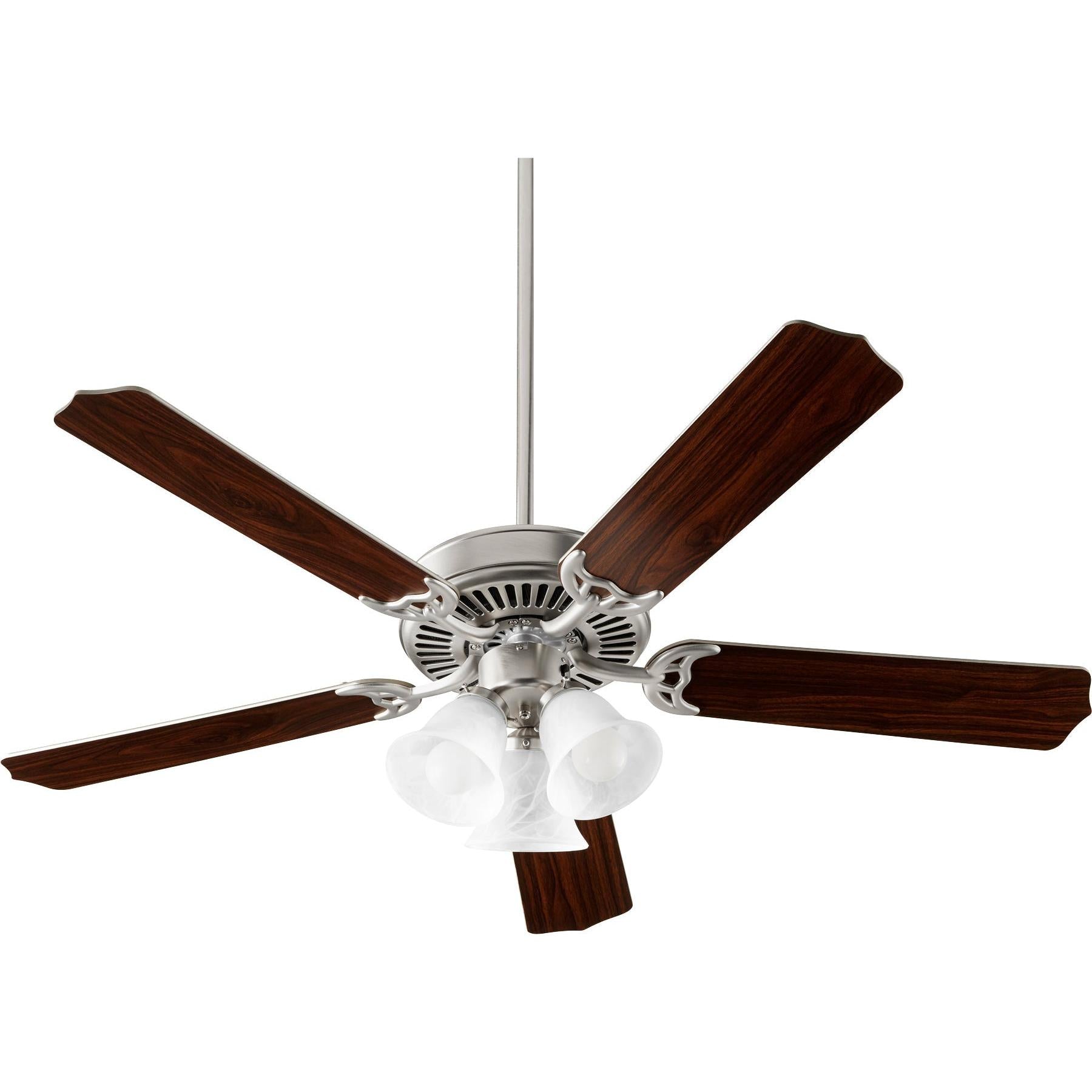 Quorum Capri X 7525-3165 Ceiling Fan - Satin Nickel