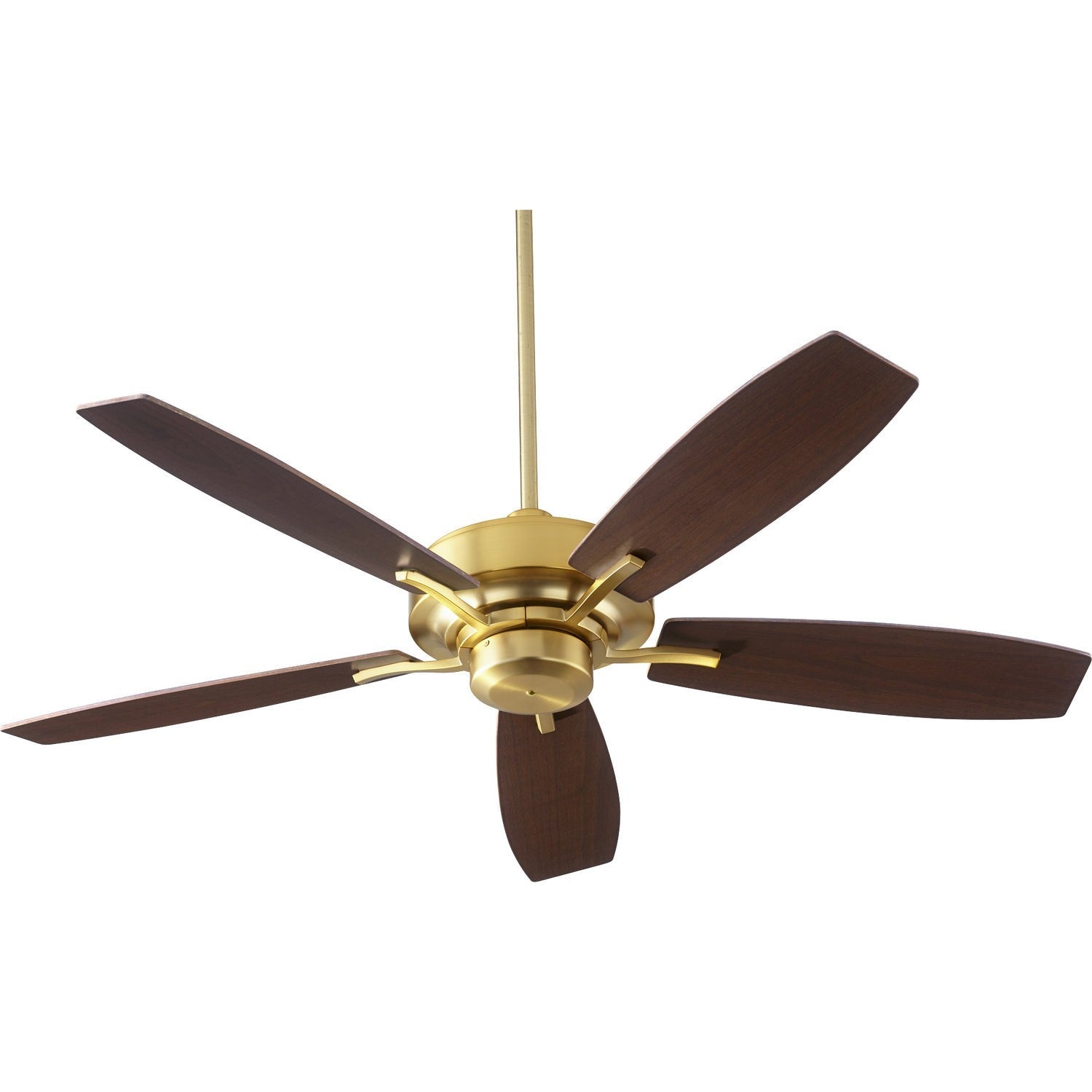 Quorum Soho 64525-80 Ceiling Fan - Aged Brass