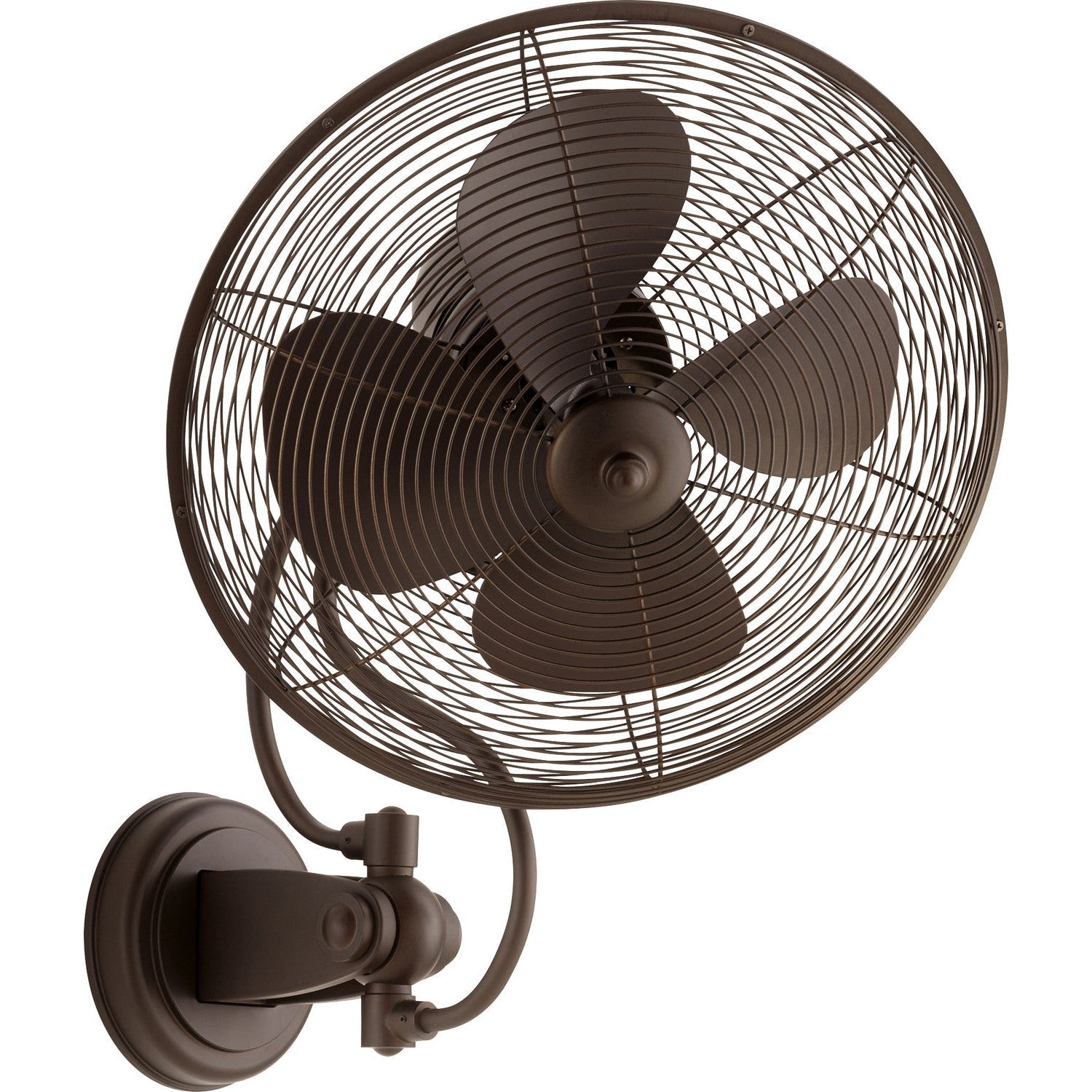 Quorum Piazza 94144-86 Patio Fan - Oiled Bronze
