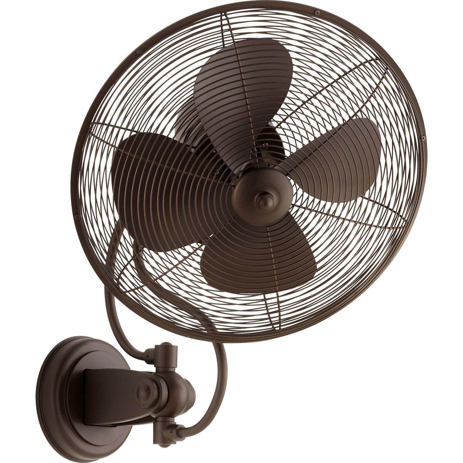Quorum Piazza 94144-86 Patio Fan - Oiled Bronze