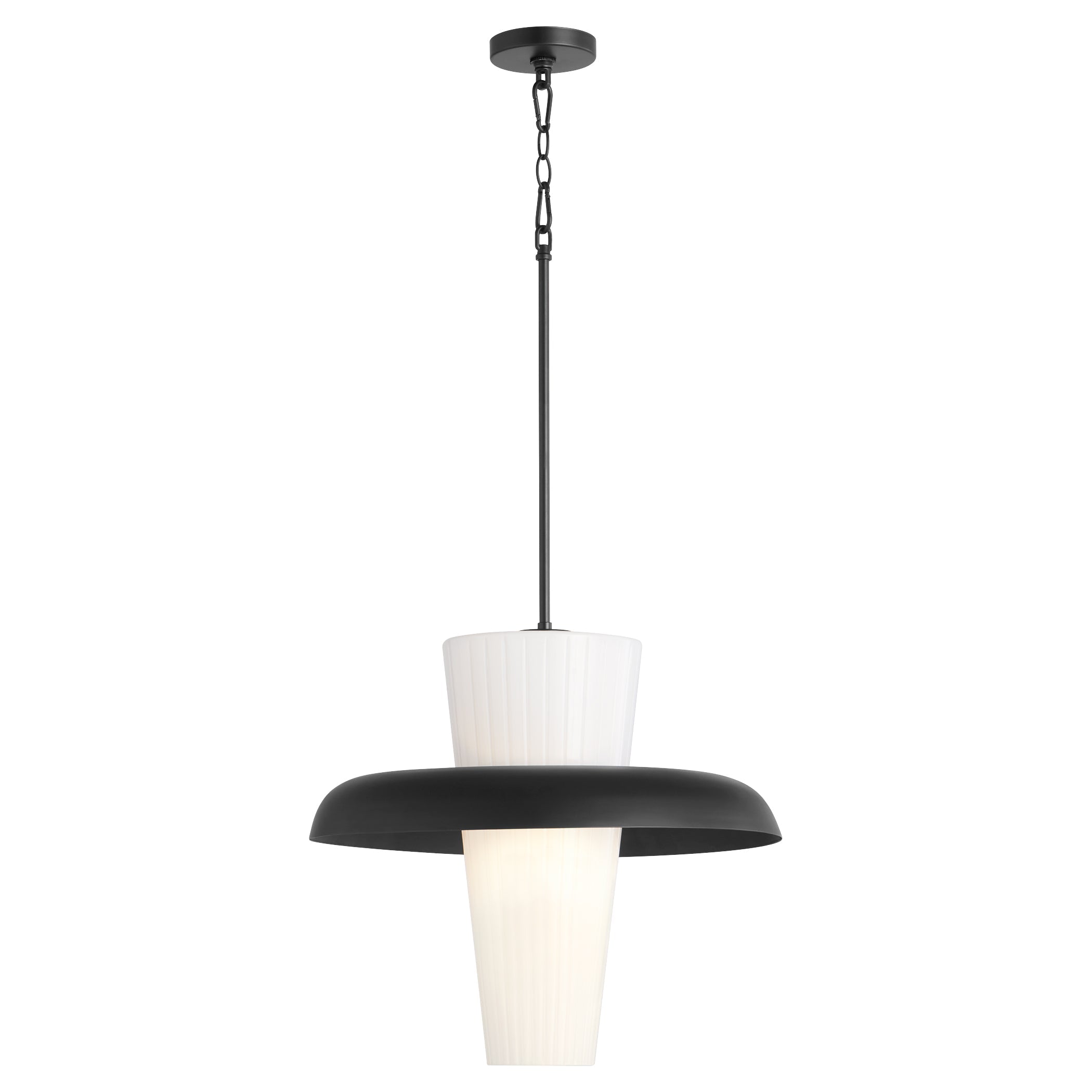 Quorum Mallory 8227-20-59 Pendant - Matte Black
