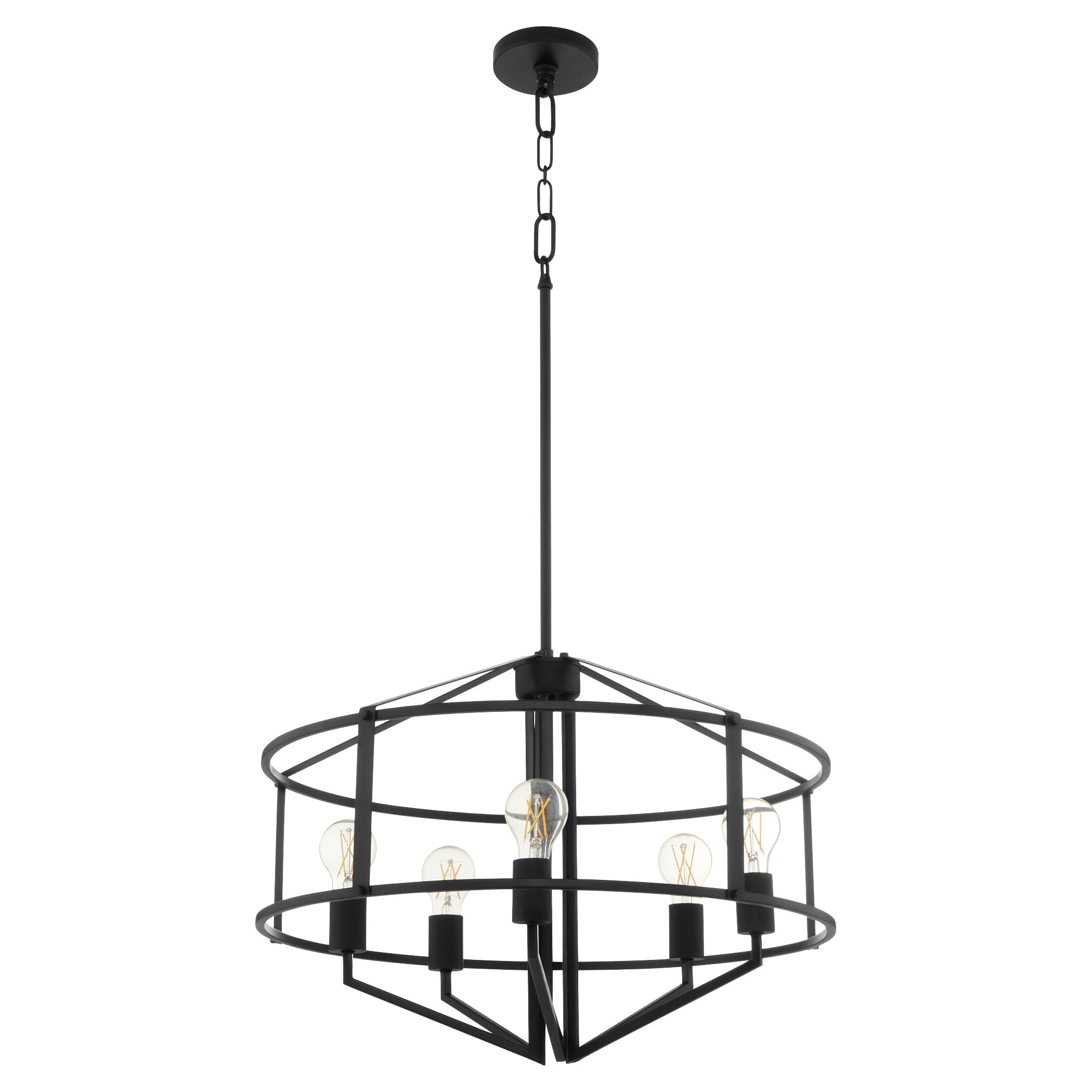 Quorum TOBIN 8373-5-59 Pendant - Matte Black