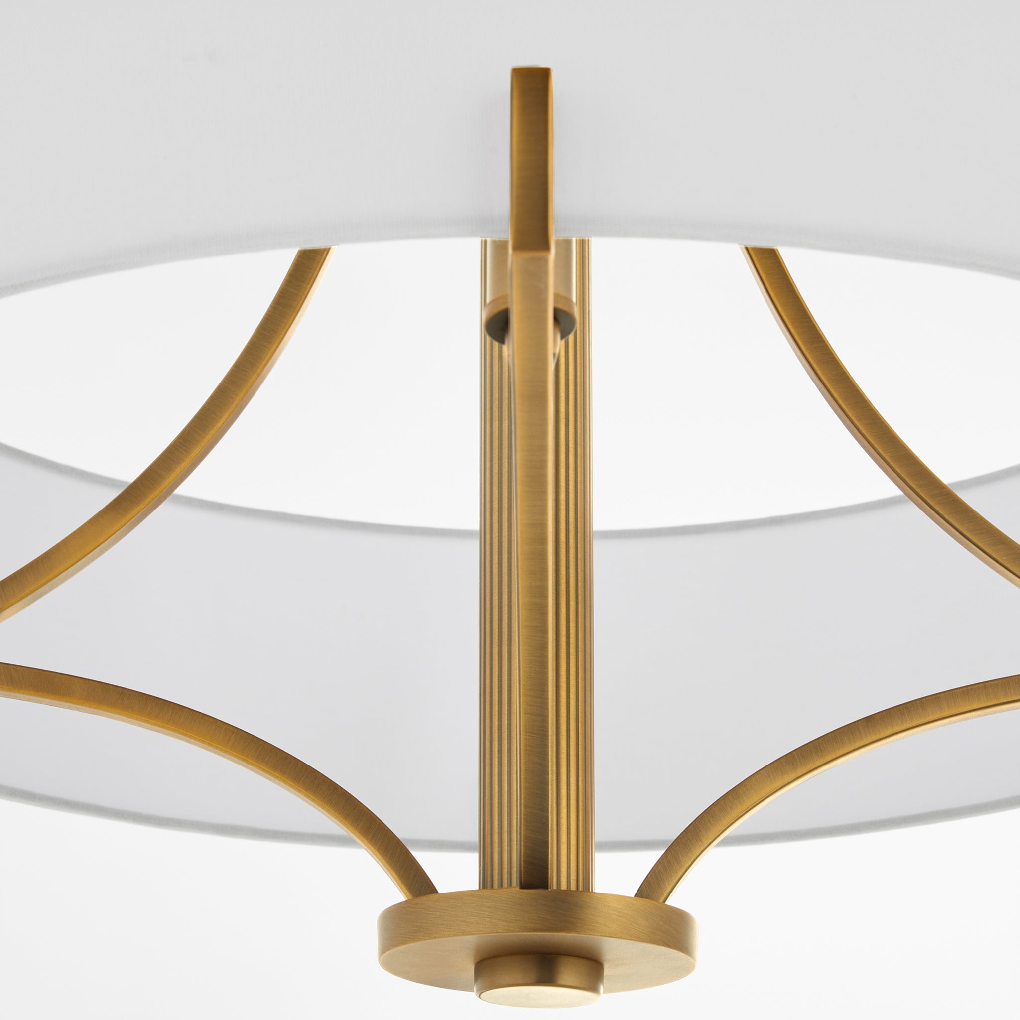 Quorum IMPERIAL 841-4-47 Pendant Transitional - Brushed Brass