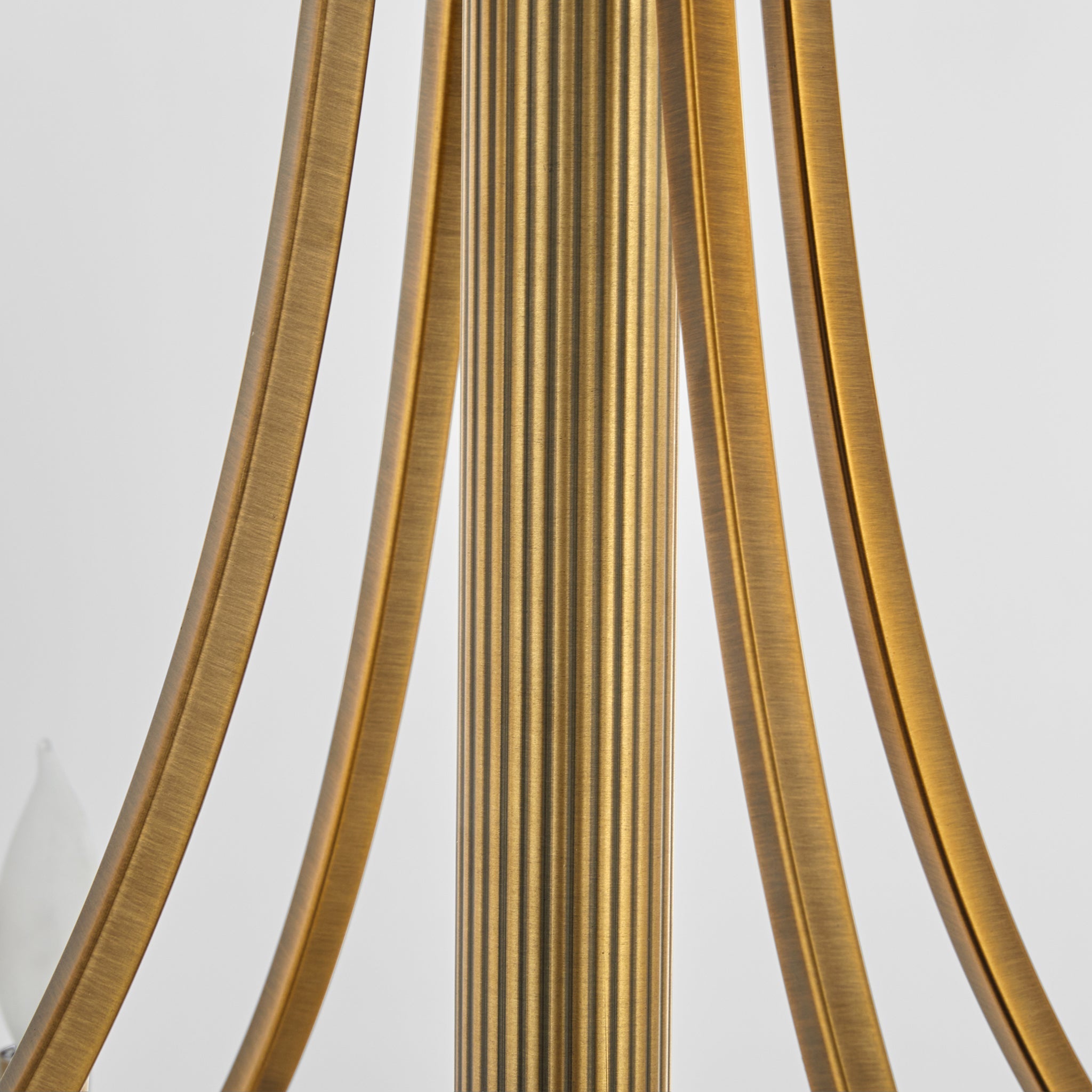 Quorum IMPERIAL 841-4-47 Pendant Transitional - Brushed Brass