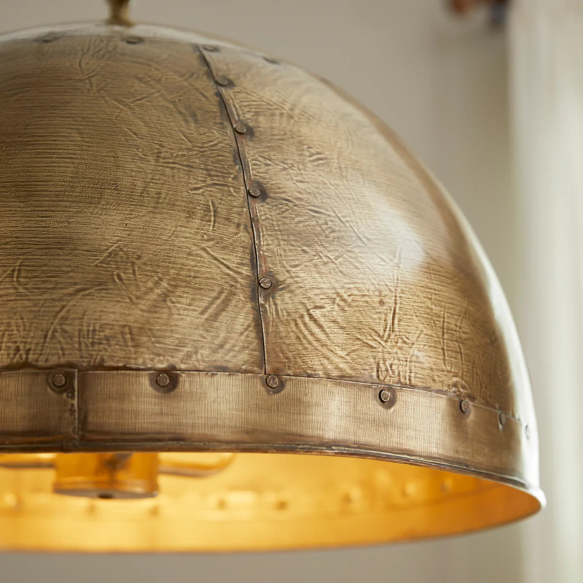 Quorum 85-3-75 Pendant - Artisan Brass