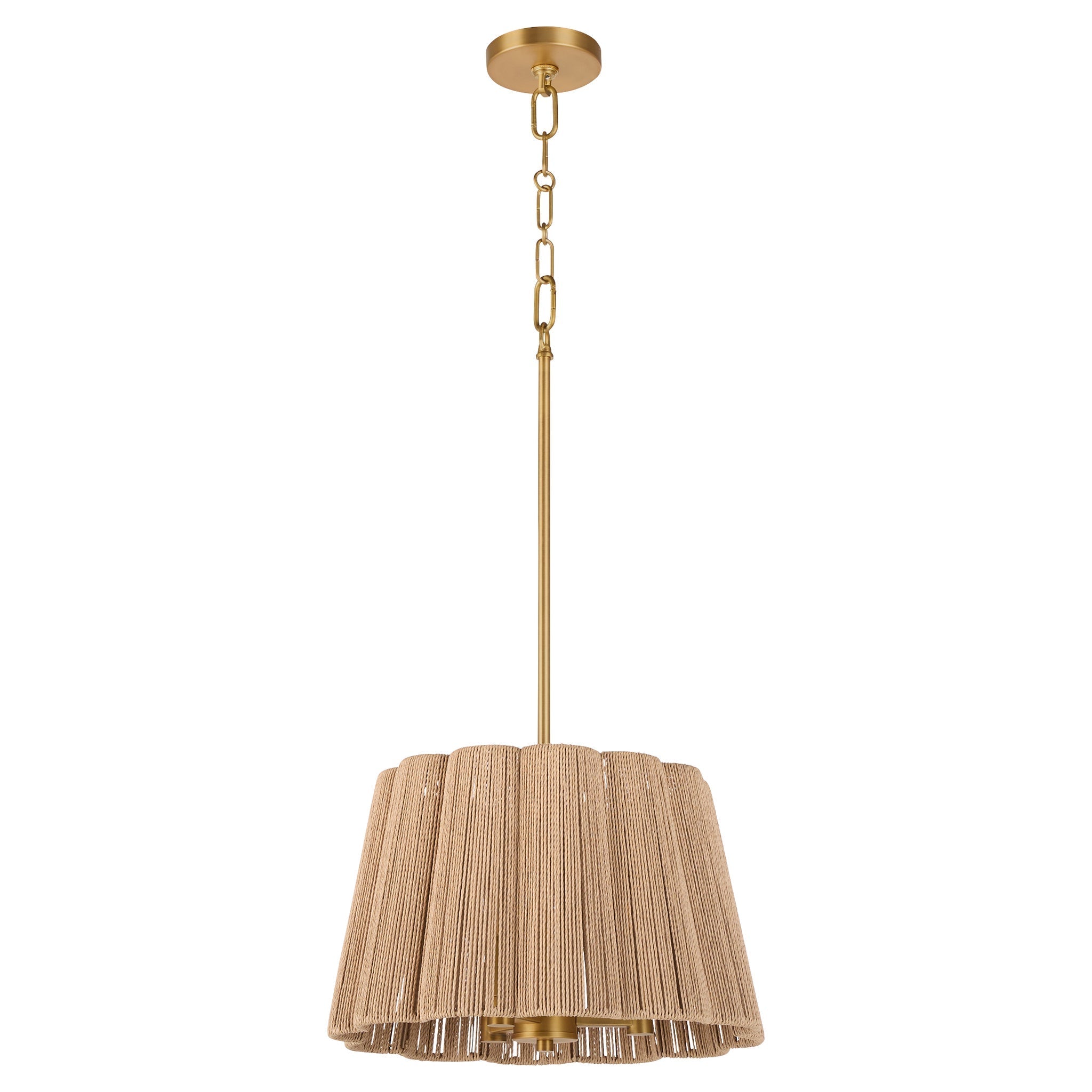 Quorum ANTON 851-3-47 Pendant Bohemian - Brushed Brass
