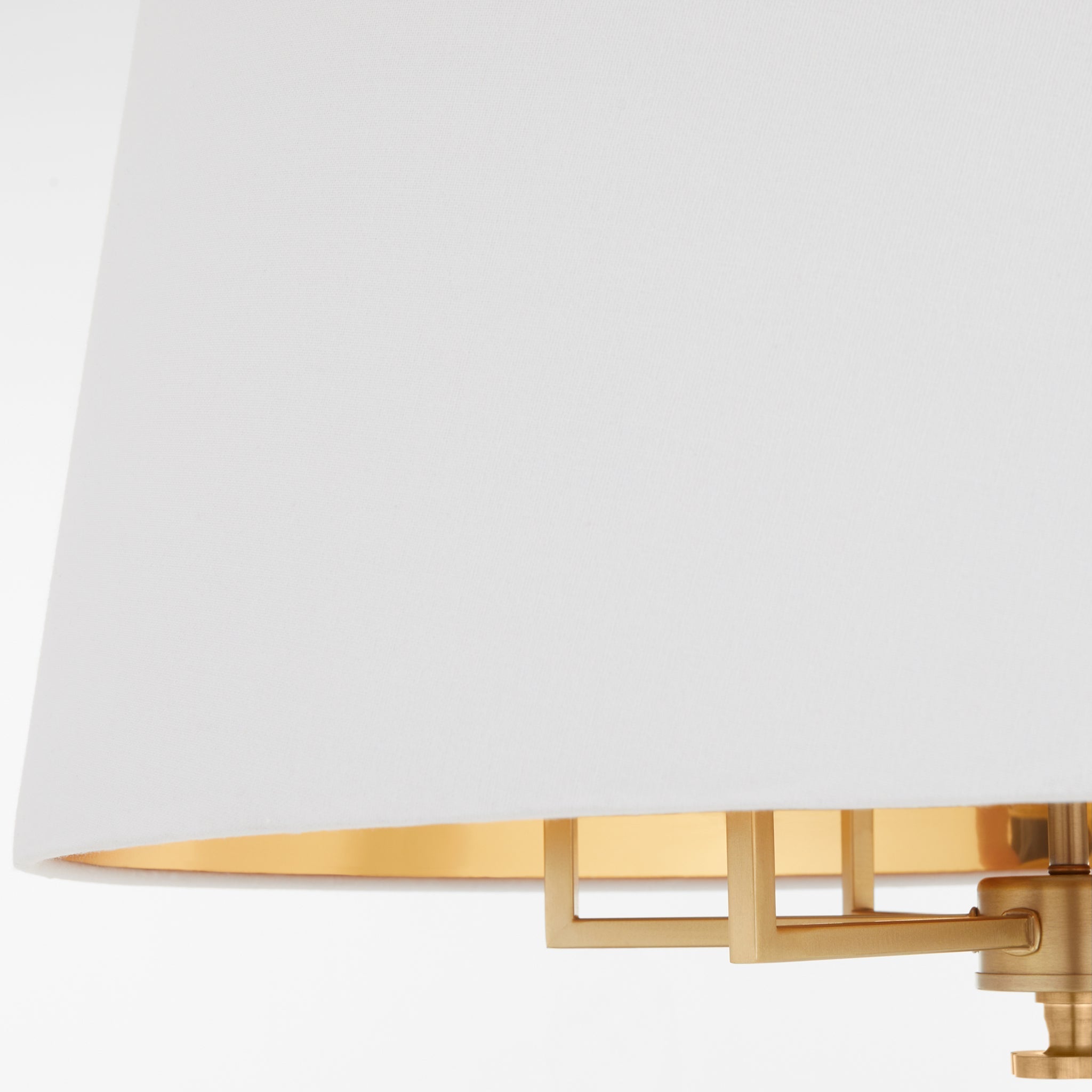 Quorum KARNES 8562-6-80 Pendant Transitional - Aged Brass