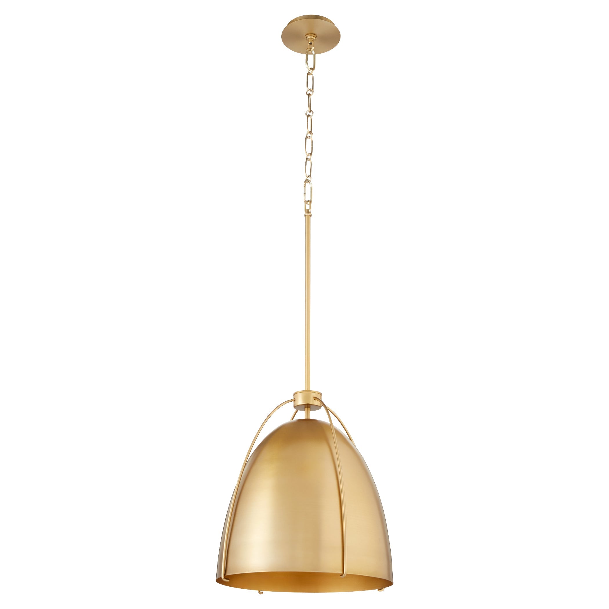Quorum Jamie 860-1-80 Pendant - Aged Brass