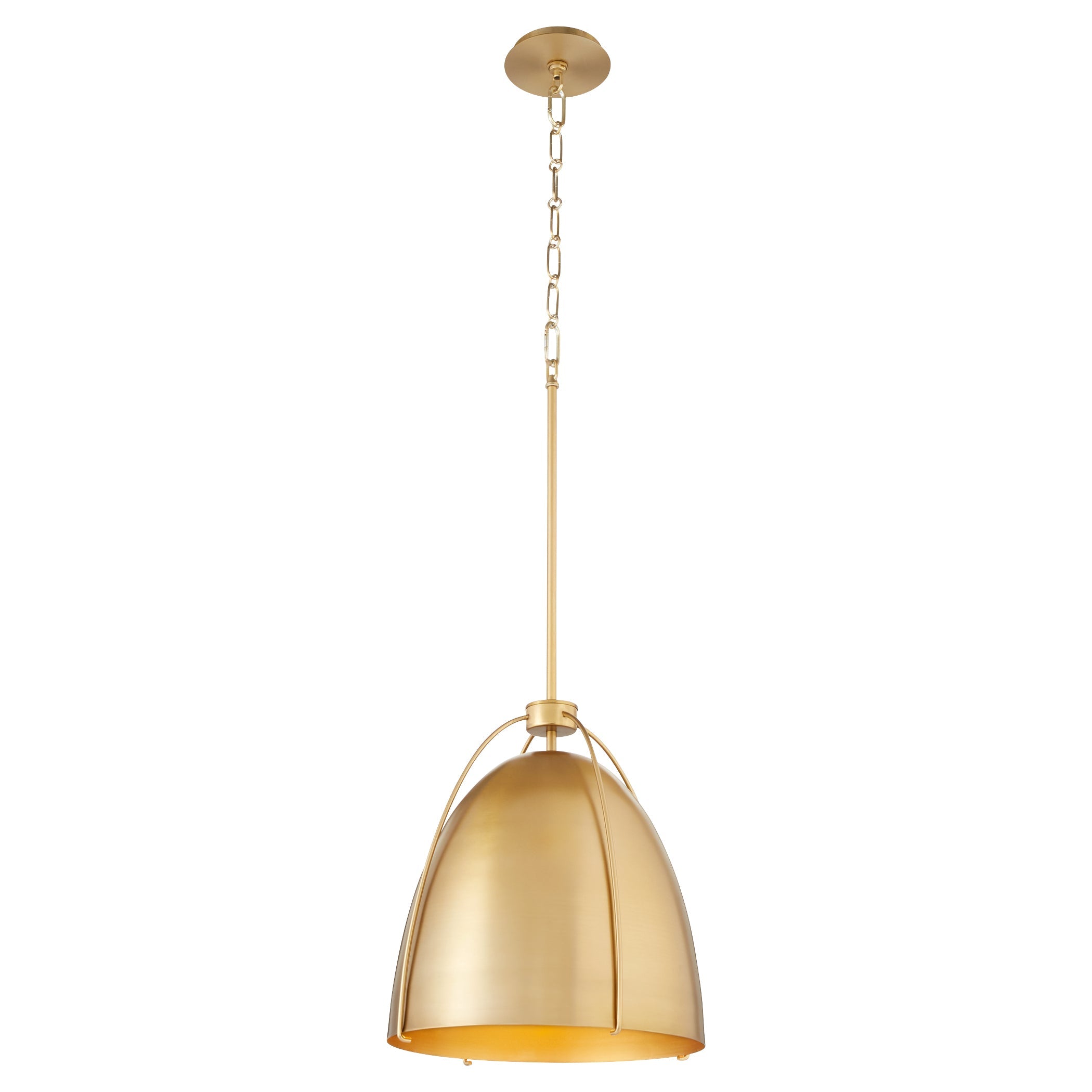 Quorum Jamie 860-1-80 Pendant - Aged Brass