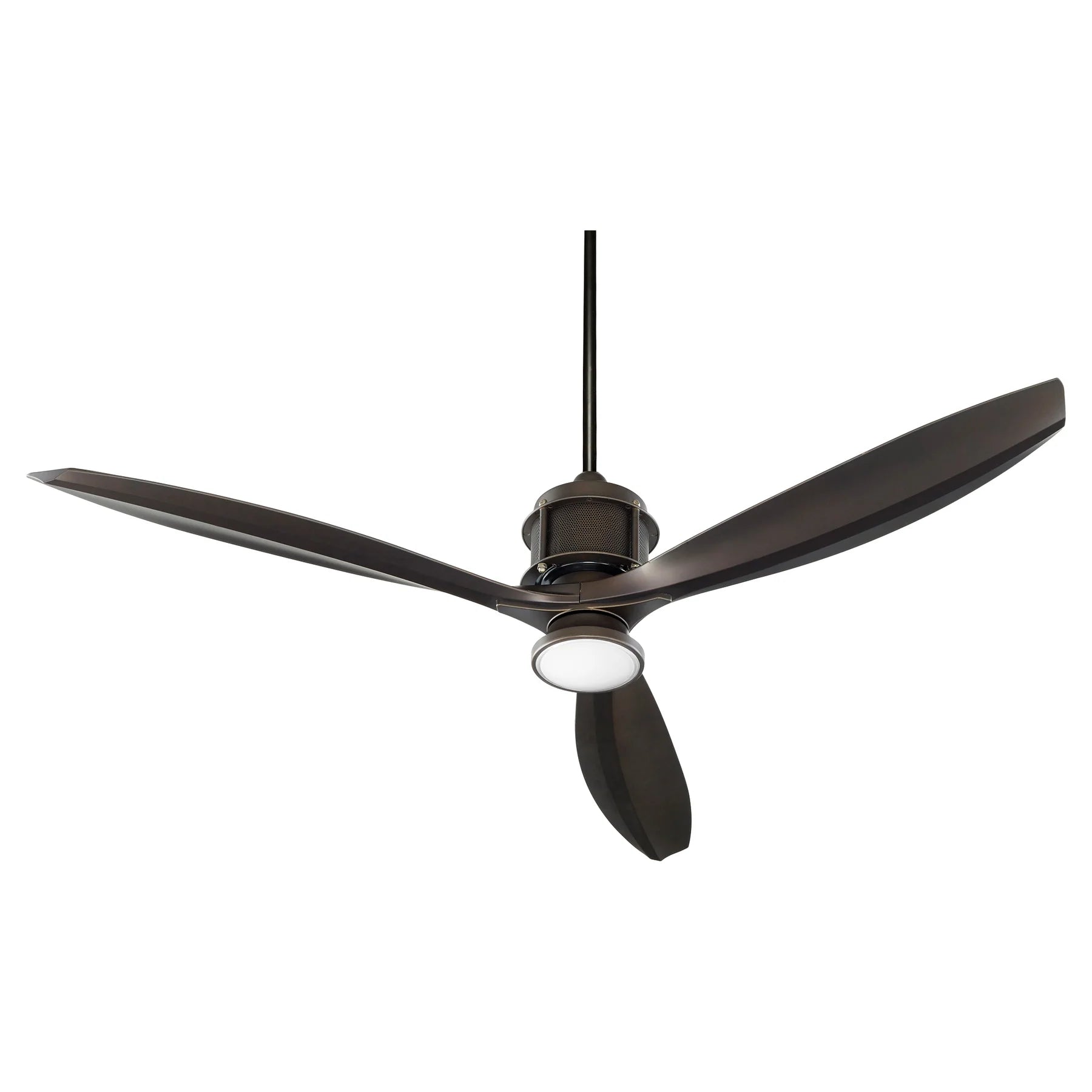 Quorum Propel 87563-86 Ceiling Fan, 56 Inch, Indoor, 3 Blade, Contemporary - Oiled Bronze