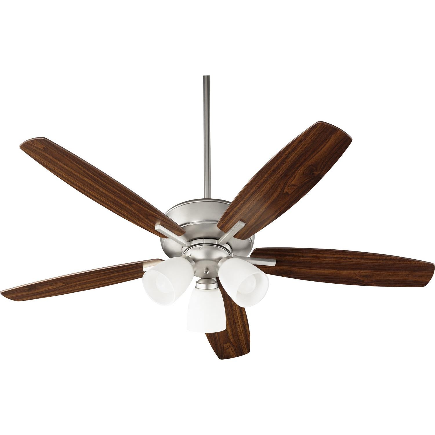 Quorum Breeze 70525-365 Ceiling Fan - Satin Nickel