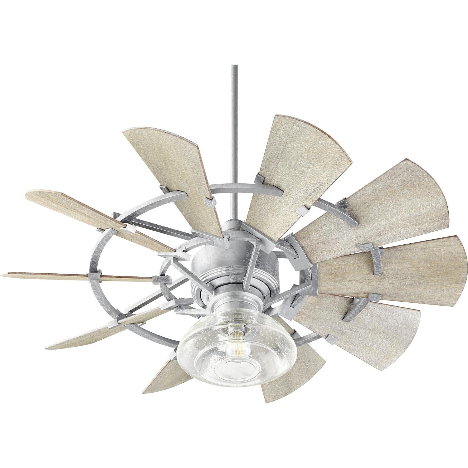 Quorum Windmill 94410-9 Ceiling Fan - Galvanized