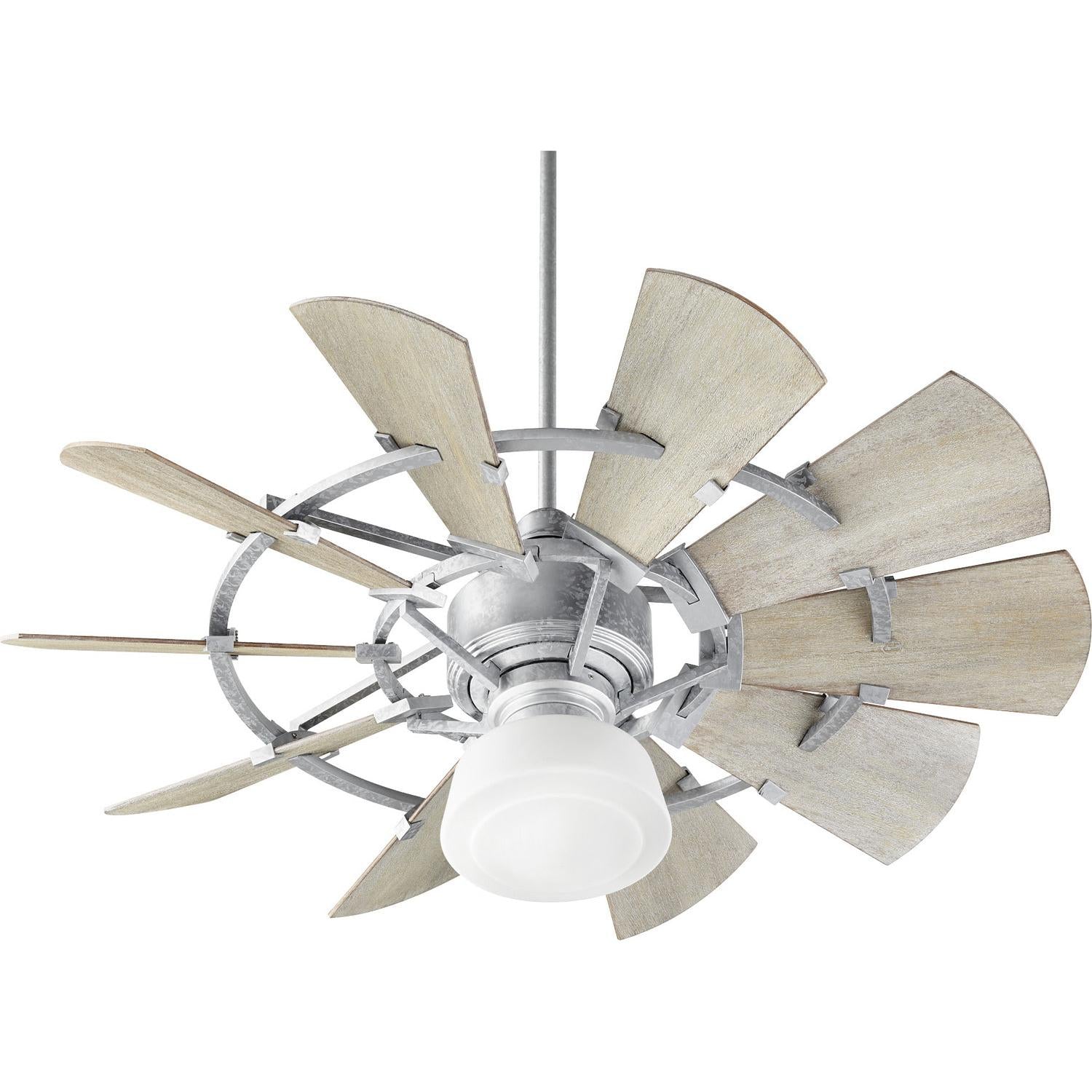Quorum Windmill 94410-9 Ceiling Fan - Galvanized