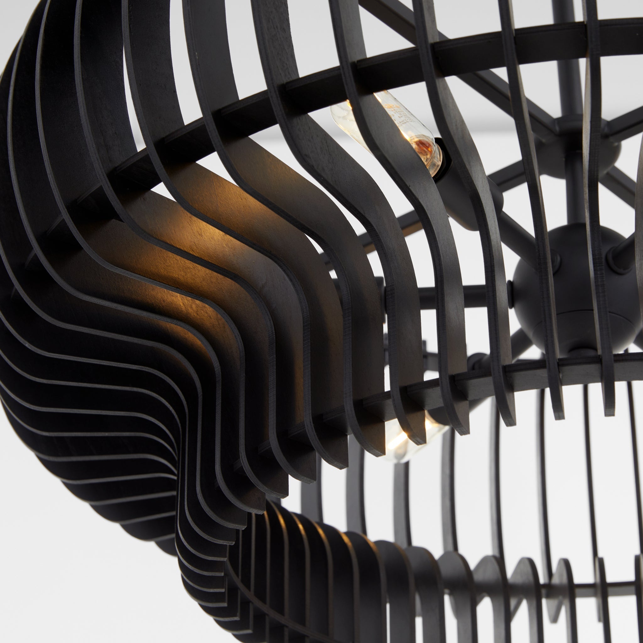 Quorum HARRELSON 8905-6-59 Pendant Transitional - Matte Black