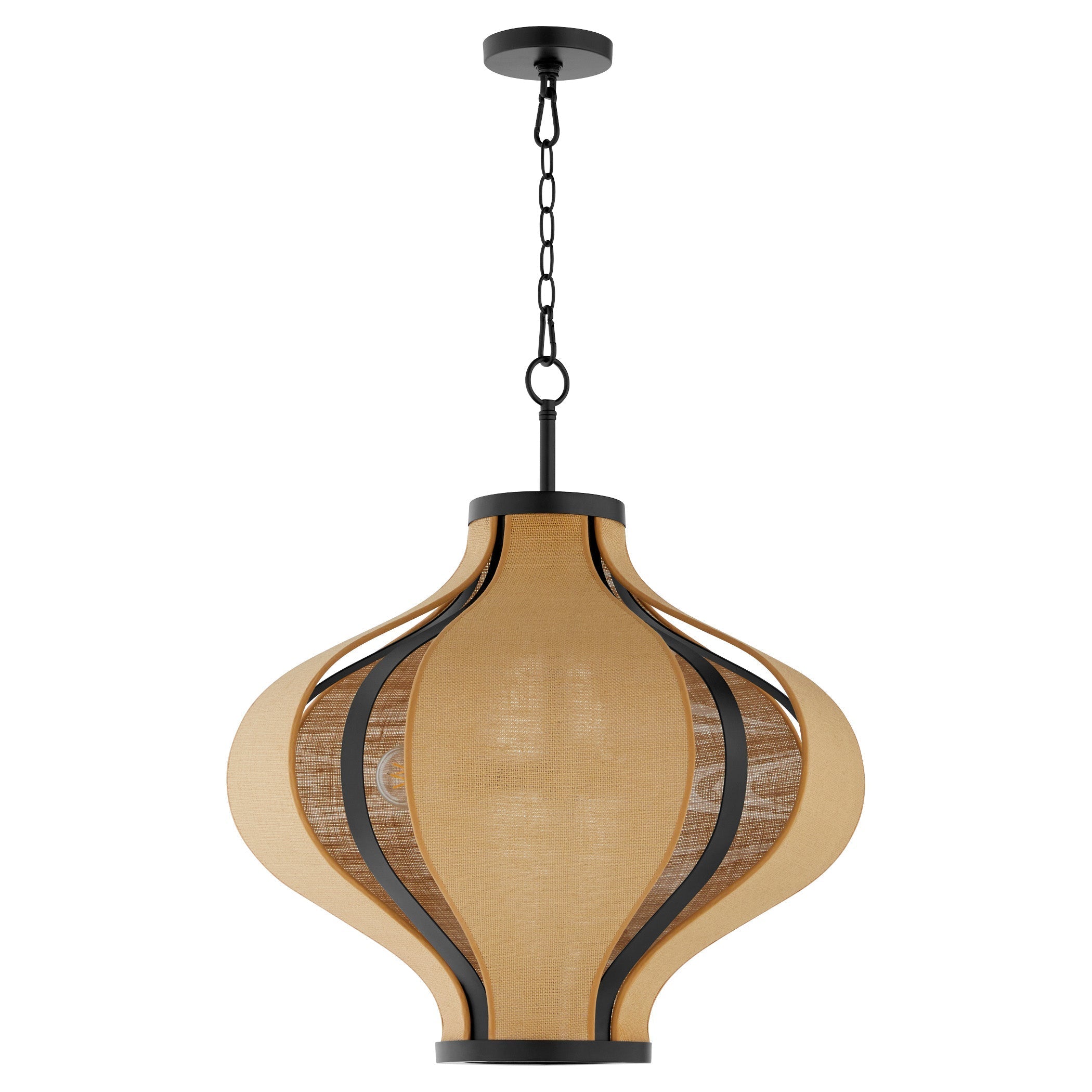 Quorum MONROE 892-3-59 Pendant - Matte Black