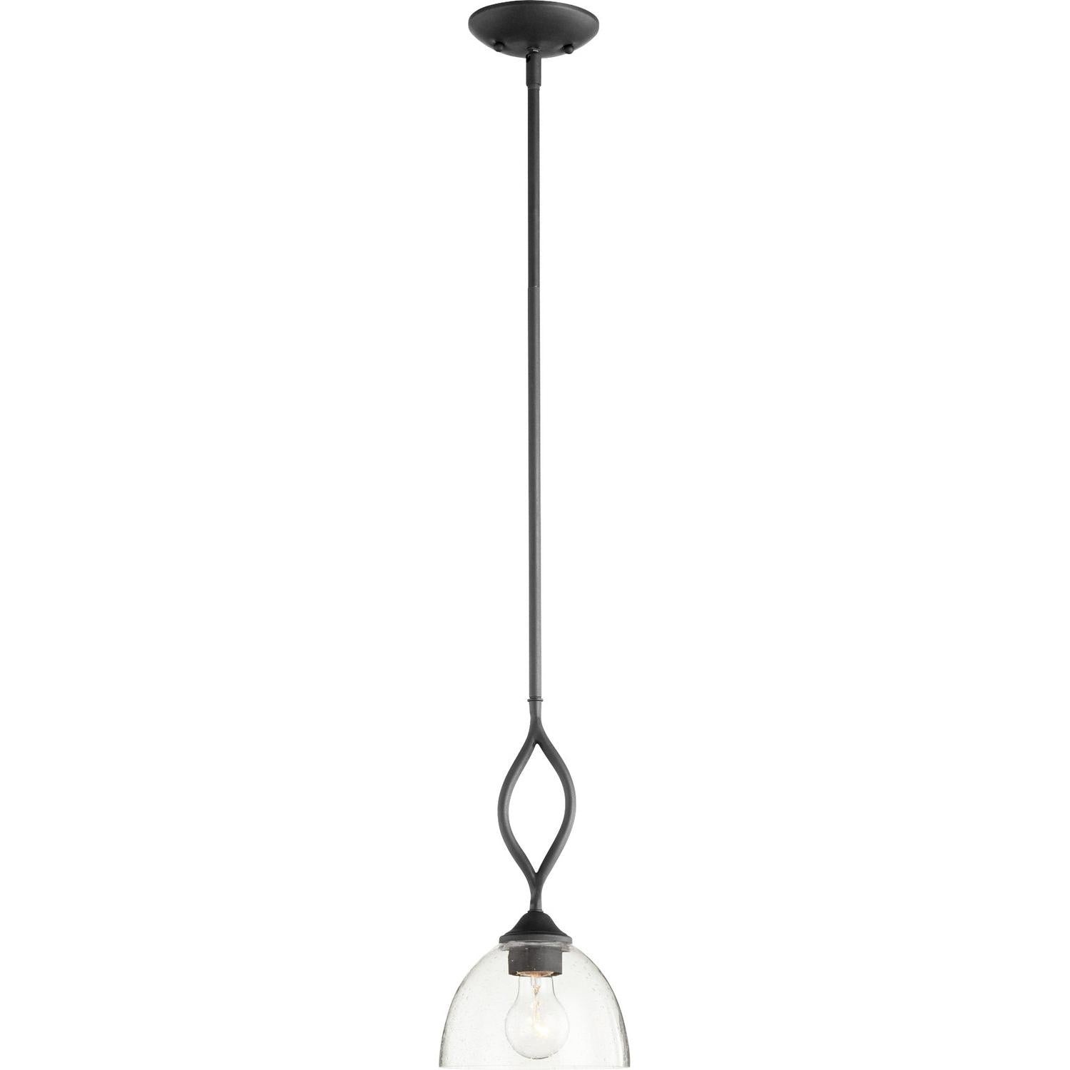 Quorum Brooks 3050-69 Pendant - Textured Black