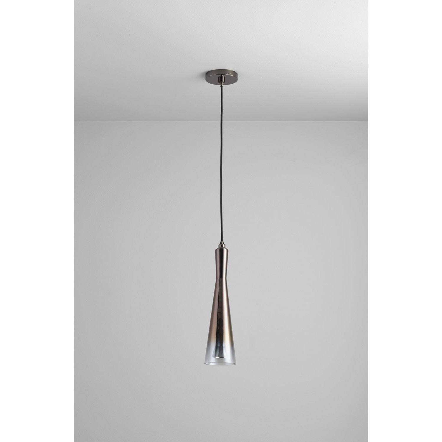 Oxygen Cornet 3-651-2018 Modern Pendant - Gunmetal W/ Coffee Ombre