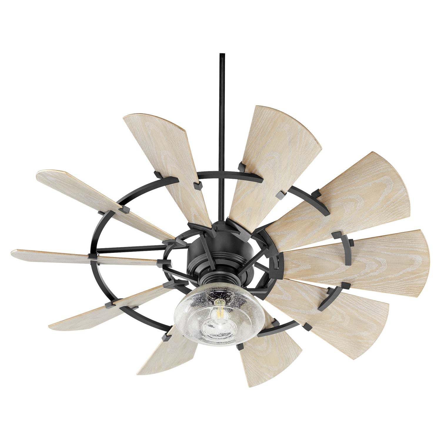 Quorum WINDMILL 195210-69 Fan Farm House - Textured Black