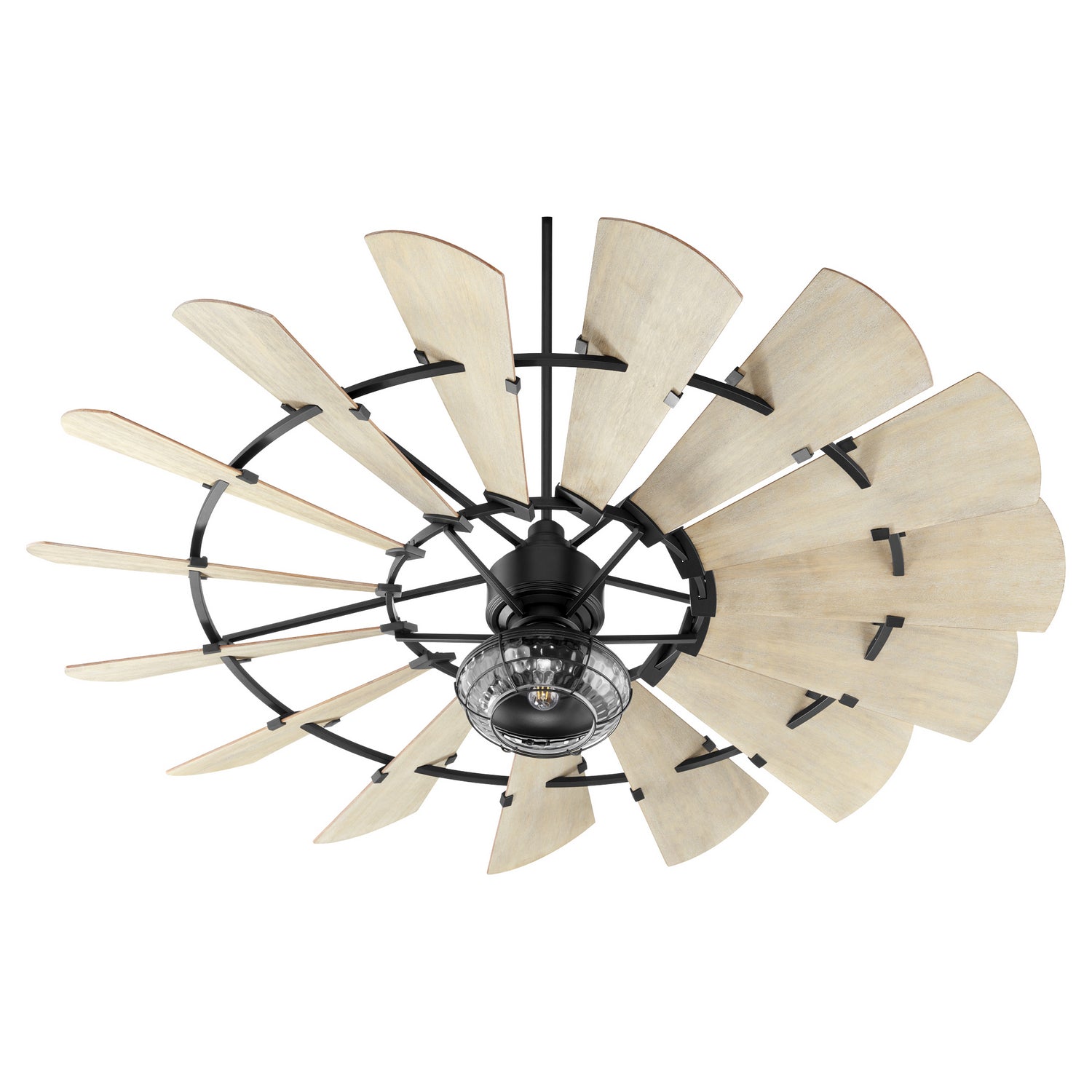 Quorum WINDMILL 97215-69 Fan Farm House - Textured Black