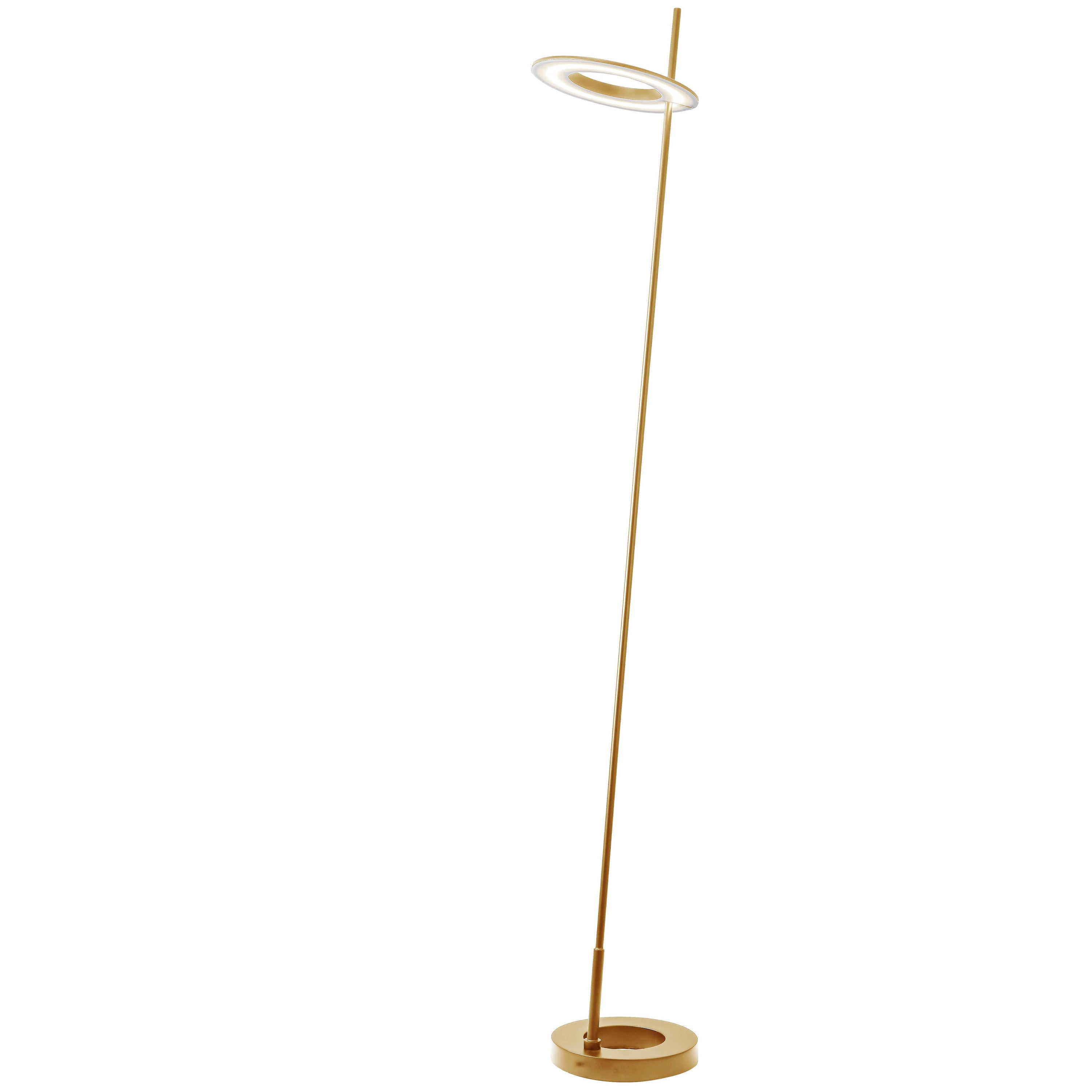 Dainolite FLY-6020LEDF-AGB 20W Floor Lamp Aged Brass