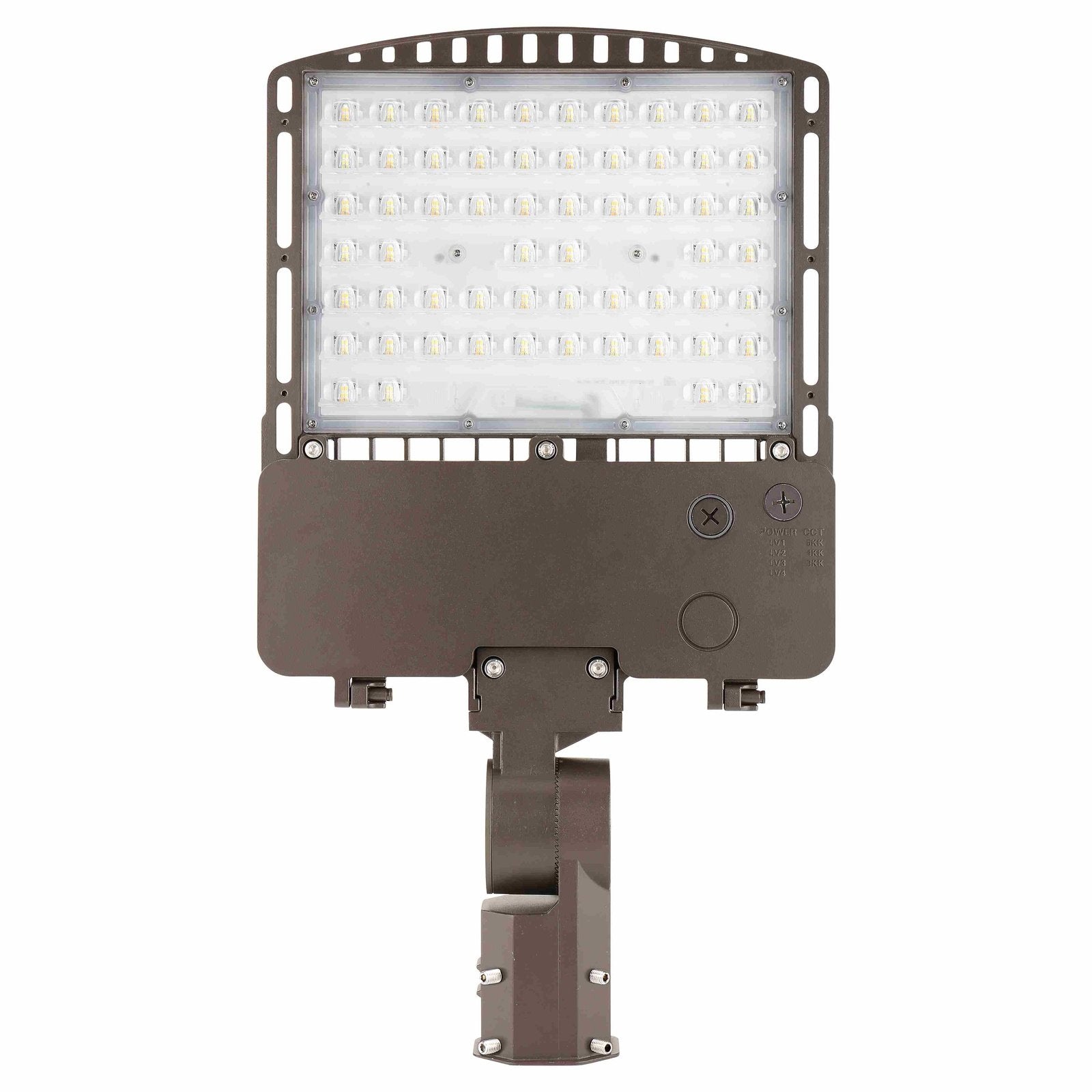 MAL08 LED Area Flood Light 140W, 120-277V, Type 3, 5000K/4000K/3000K CCT and Power Adjustable - Dark Bronze