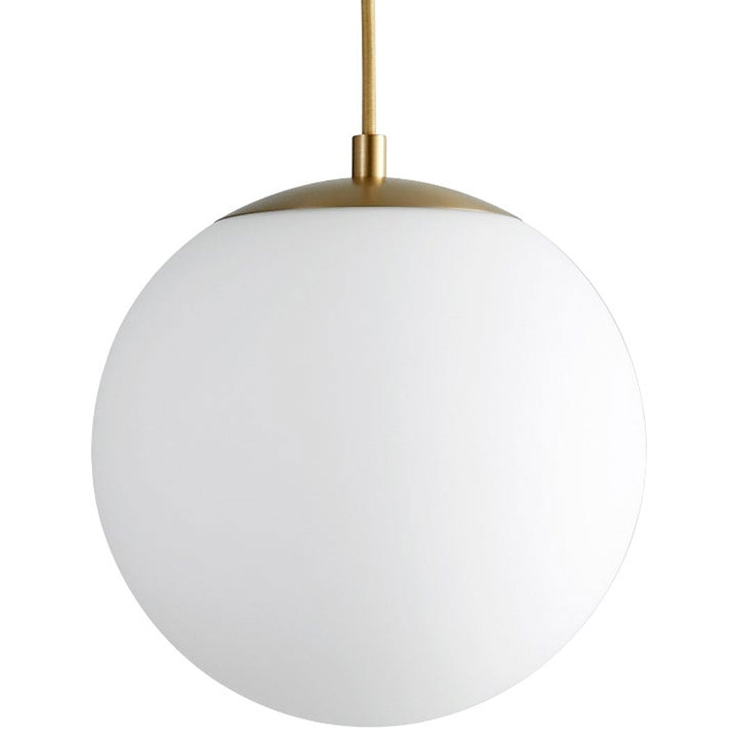 Oxygen by Quorum LUNA 3-672-40 Pendant - Aged Brass