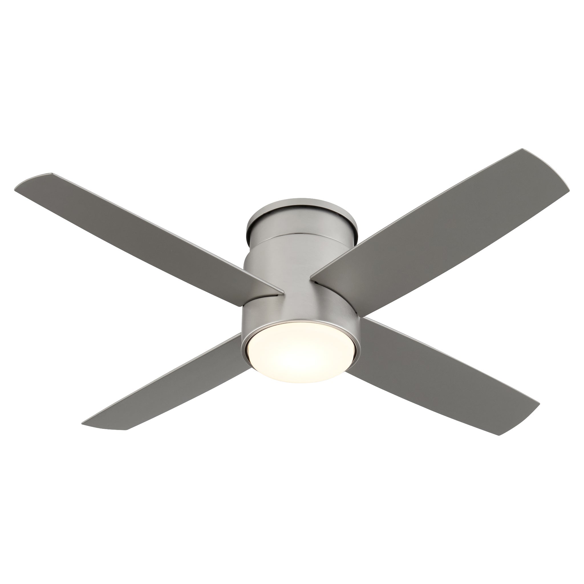 Oxygen Oslo Hugger 3-128-24 Ceiling Fan 44 Inch - Satin Nickel