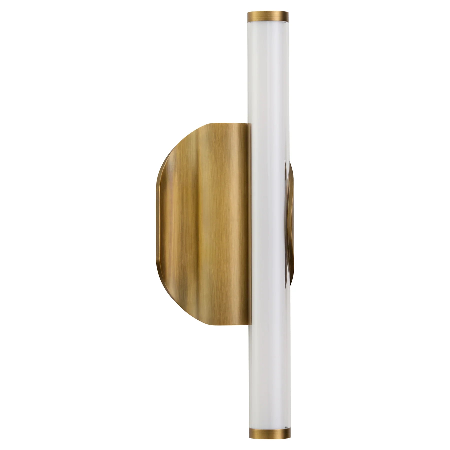 Oxygen by Quorum Ola 3-57-56 LED Wall Sconce Light 20 inch 5CCT - Brushed Brass