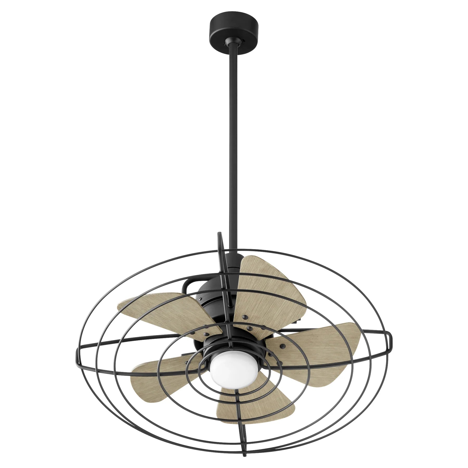 Quorum BANDIT 22245-69 Fan Industrial - Textured Black