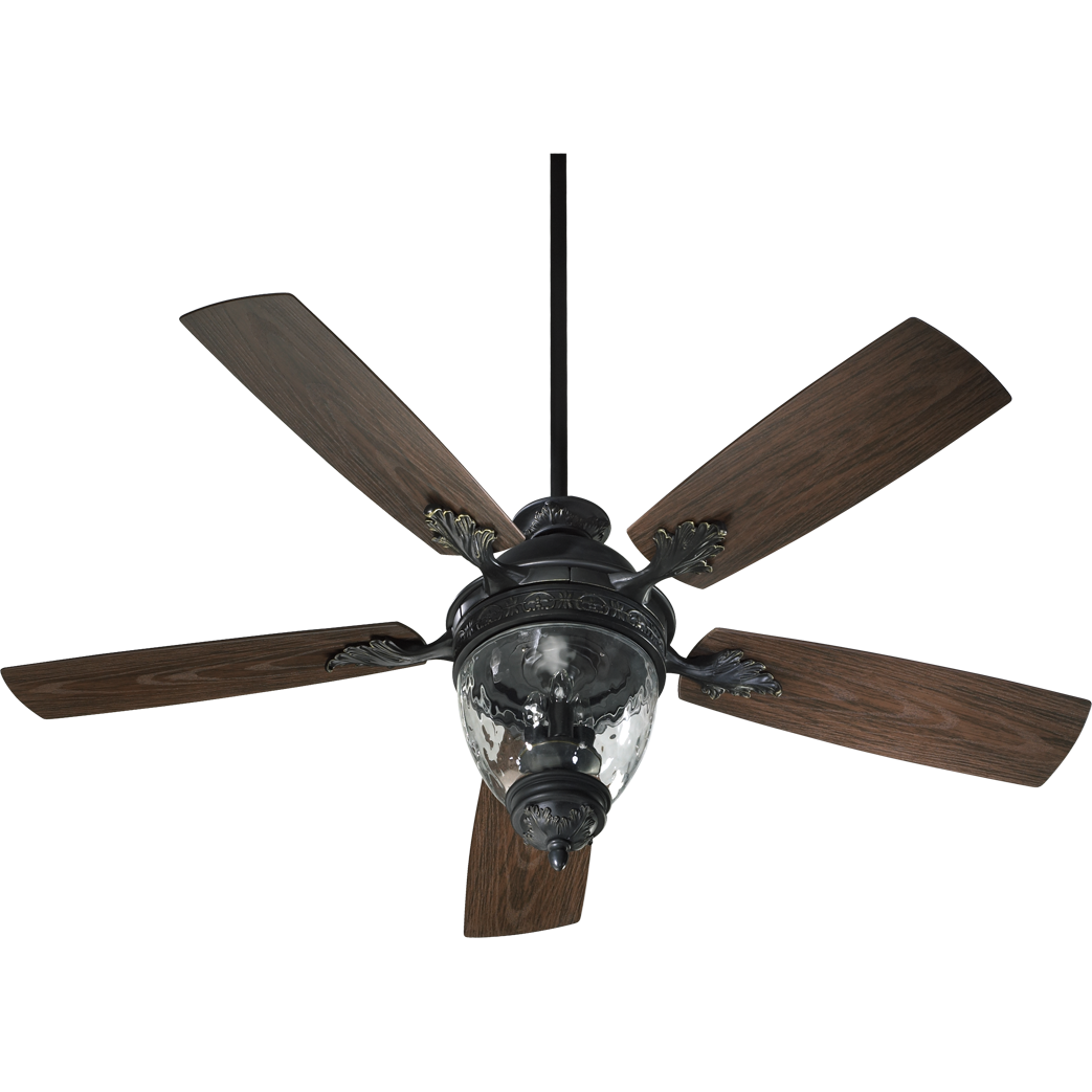 Quorum Georgia 174525-995 Patio Fan - Old World