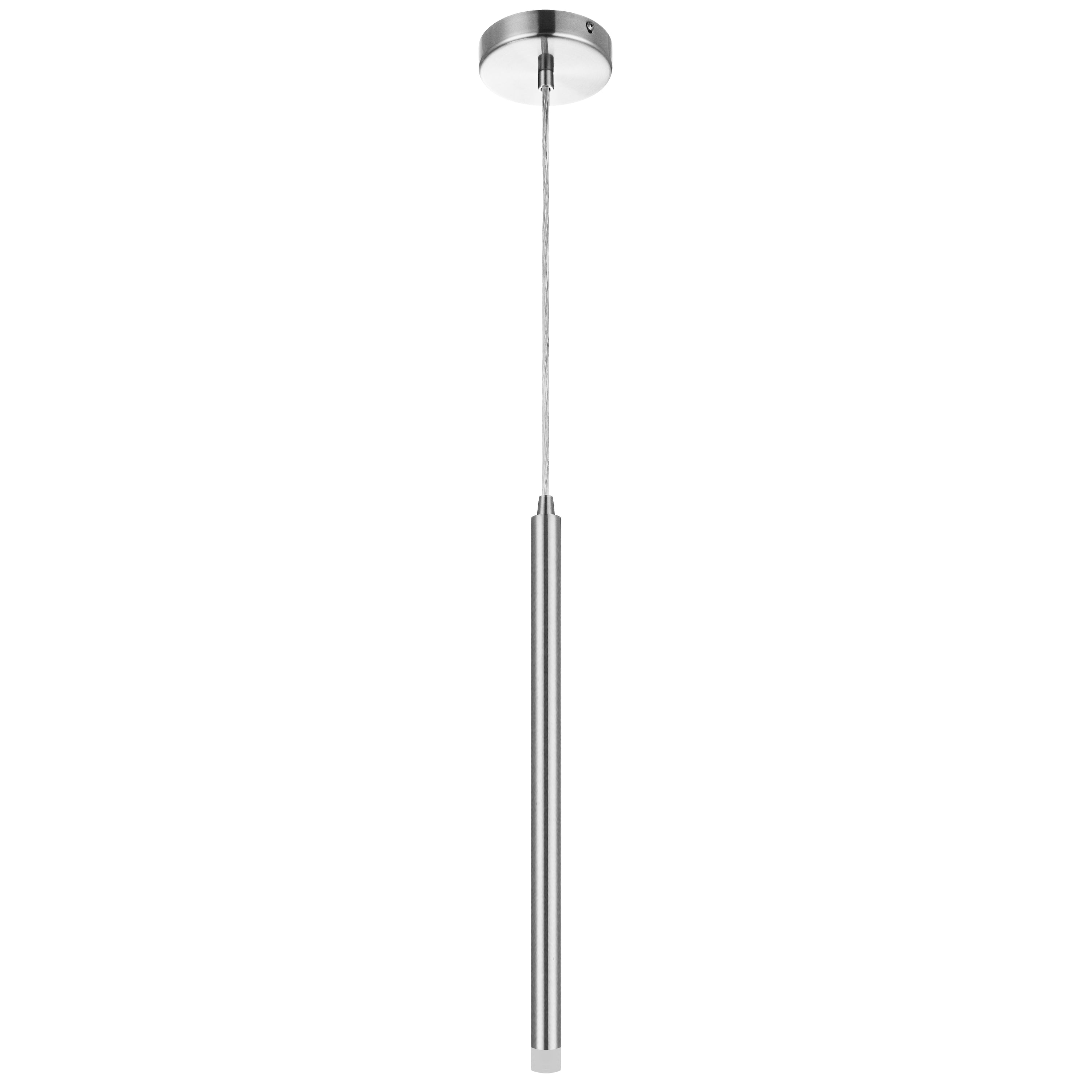 Dainolite SNY-183LEDP-PC 3W Pendant Polished Chrome with Frosted Acrylic Diffuser