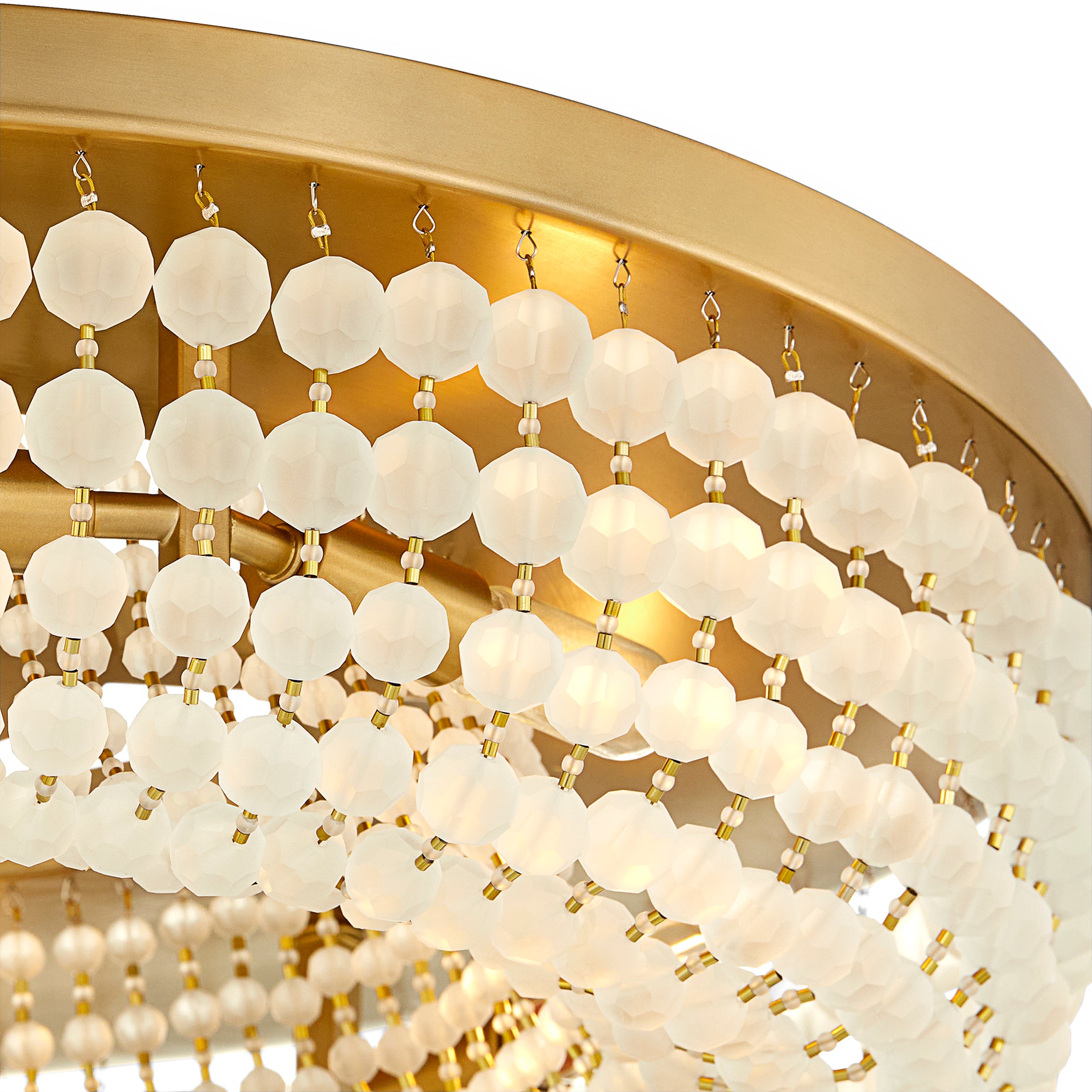 Cyan Design 11942 Flush Mount - Aged Brass