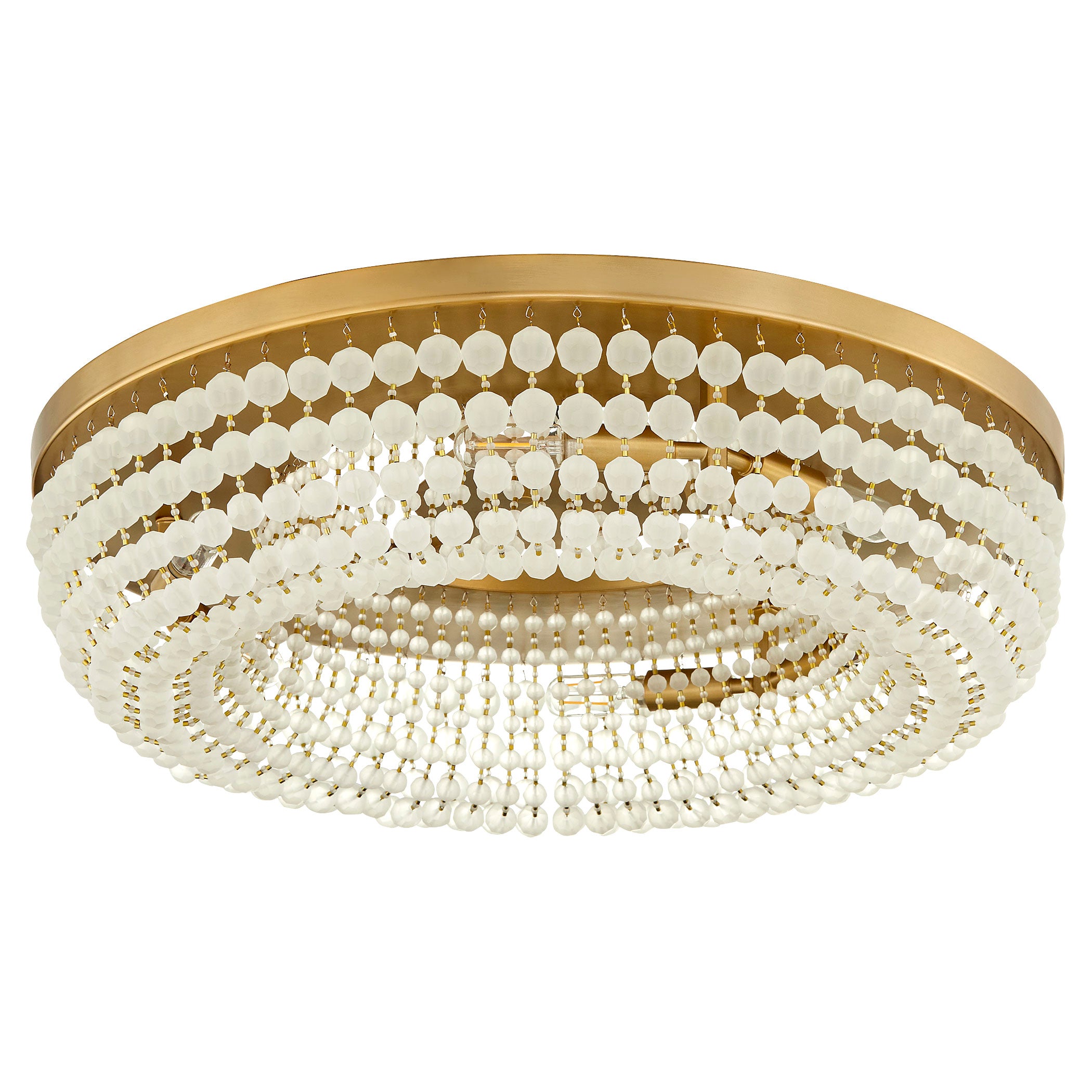 Cyan Design 11942 Flush Mount - Aged Brass