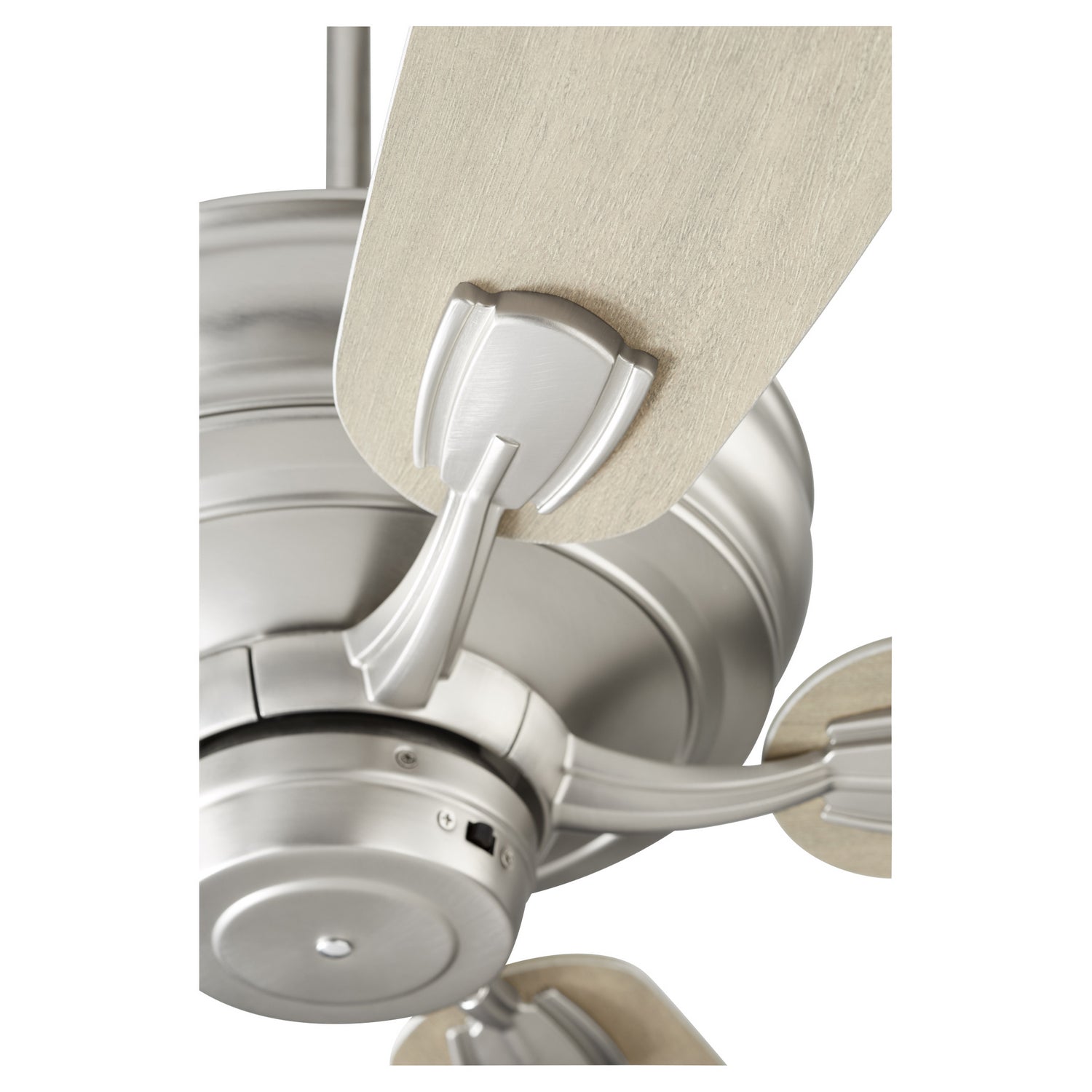 Quorum Gamble 50605-65 Ceiling Fan - Satin Nickel