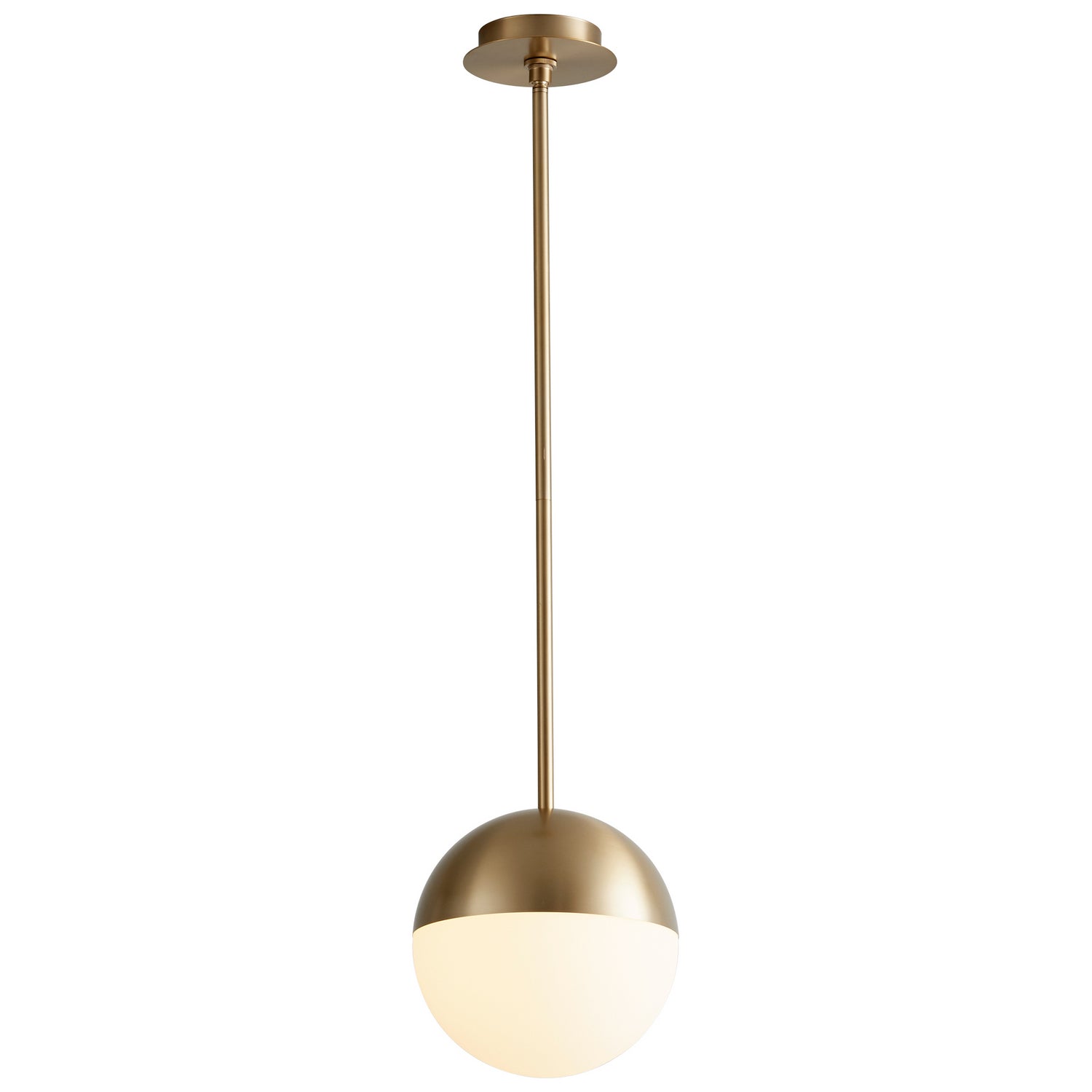 Oxygen Mondo 3-6902-40 Modern Pendant - Aged Brass