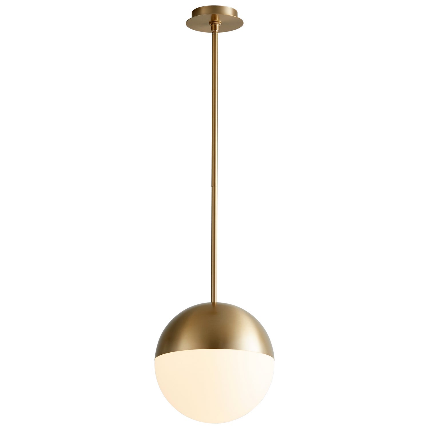 Oxygen by Quorum MONDO 3-6903-40 Pendant Traditional - Aged Brass