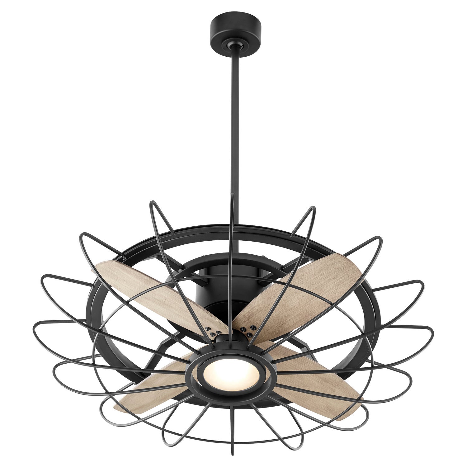 Quorum Mira 32304-69 Ceiling Fan - Textured Black